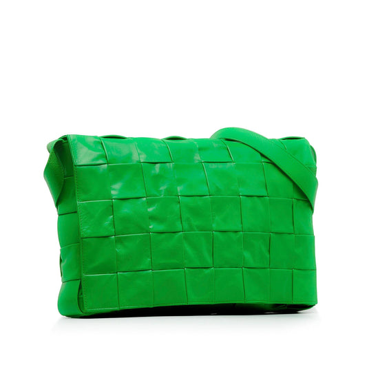 Bottega Veneta Maxi Nappa Intrecciato Cassette Crossbody