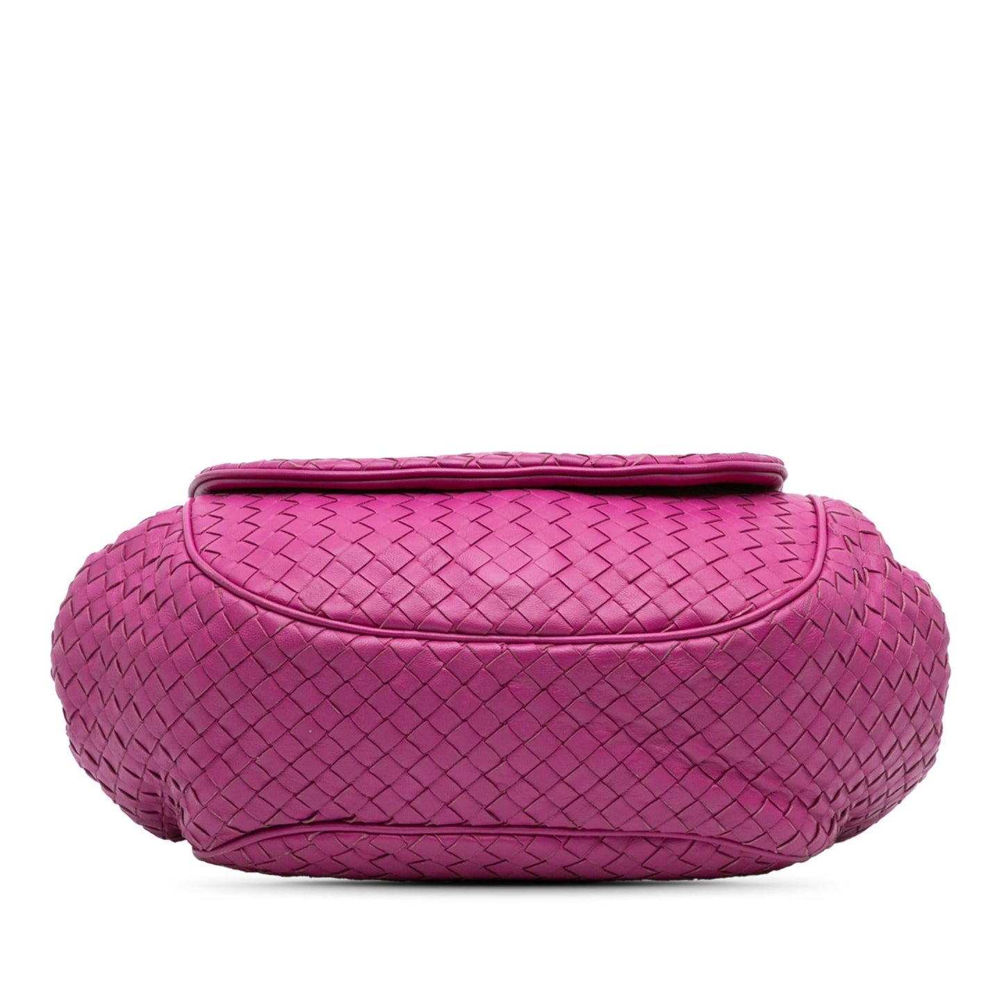 Bottega Veneta Nappa Intrecciato Flap Crossbody
