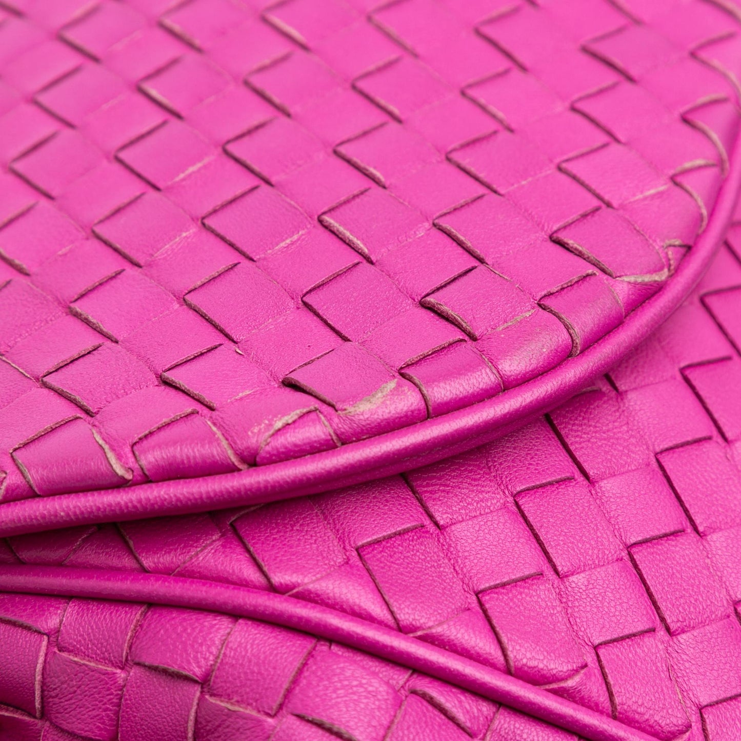 Bottega Veneta Nappa Intrecciato Flap Crossbody