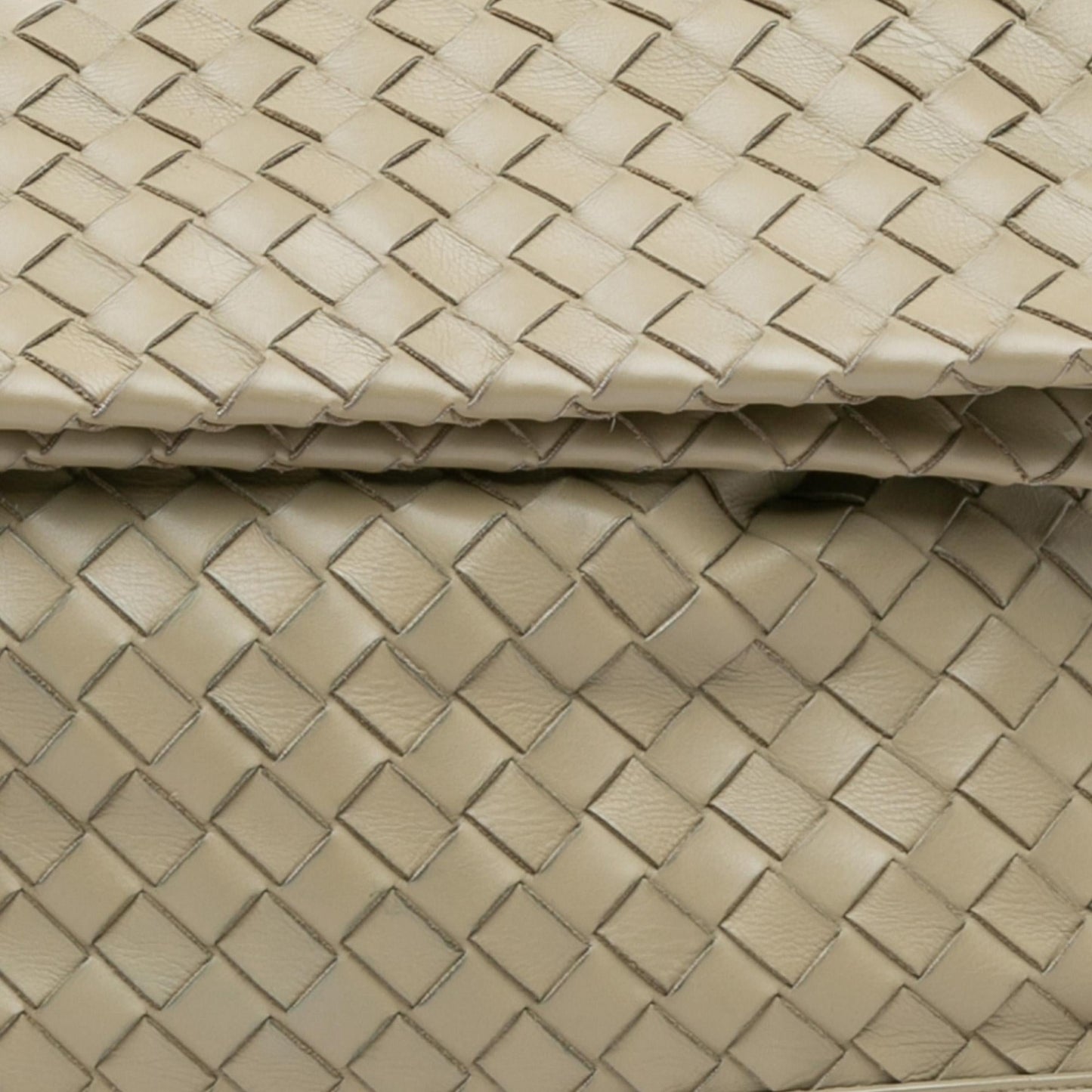 Bottega Veneta Nappa Intrecciato Fold Over Crossbody