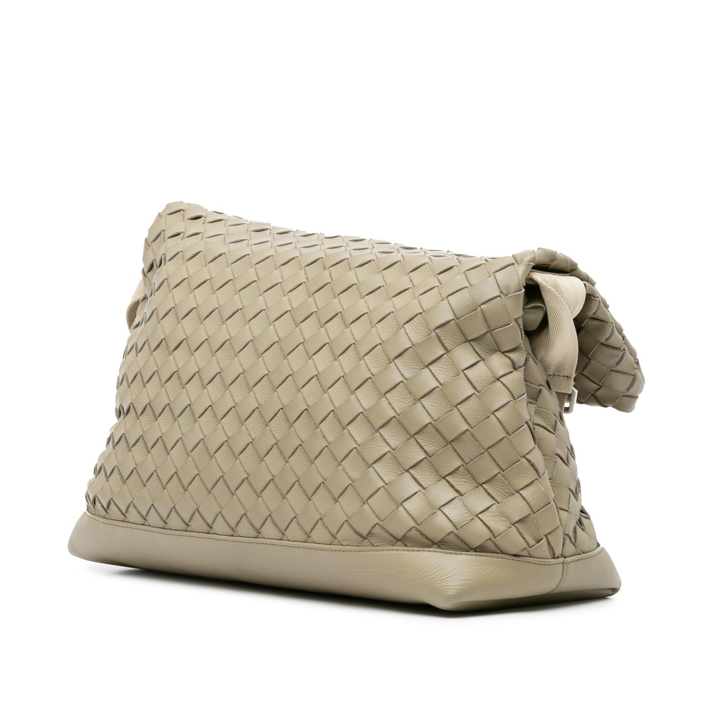 Bottega Veneta Nappa Intrecciato Fold Over Crossbody