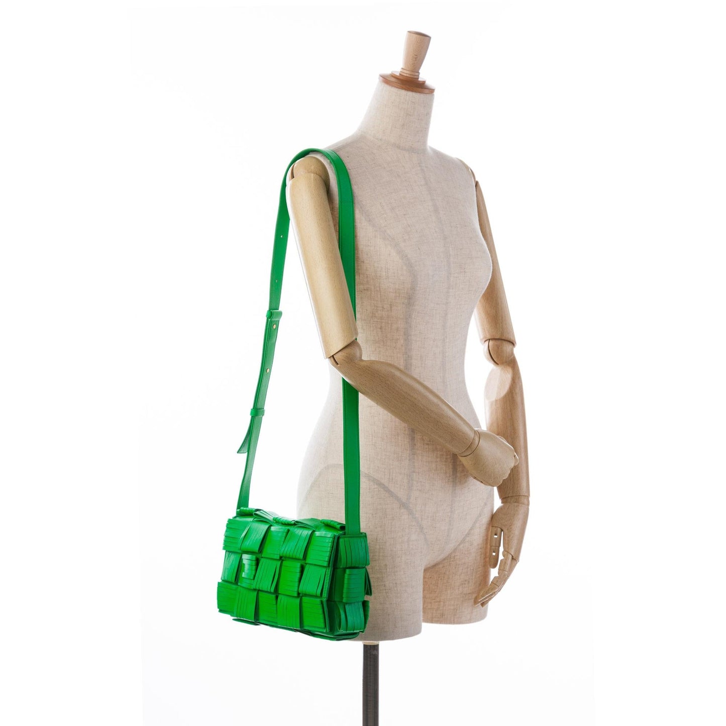 Bottega Veneta Nappa Intrecciato Fringed Cassette Crossbody