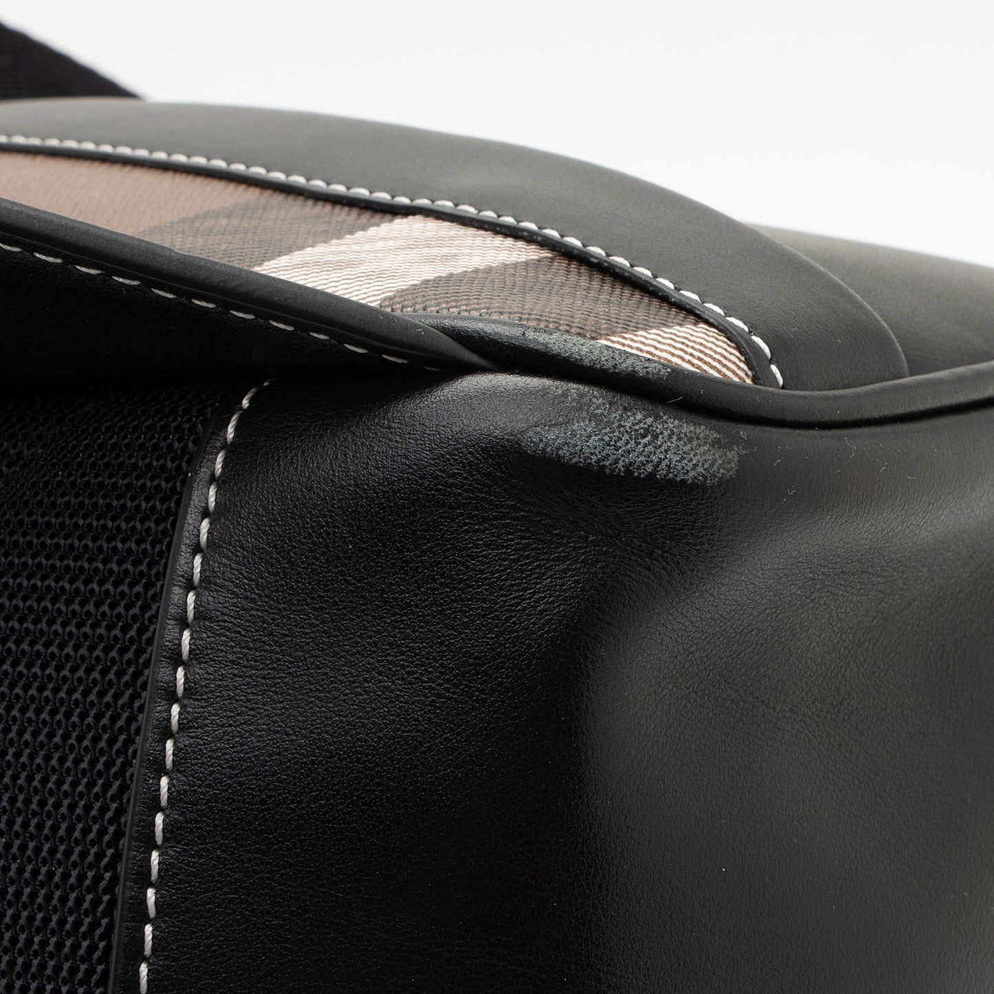 Burberry E-Canvas House Check Jett Backpack