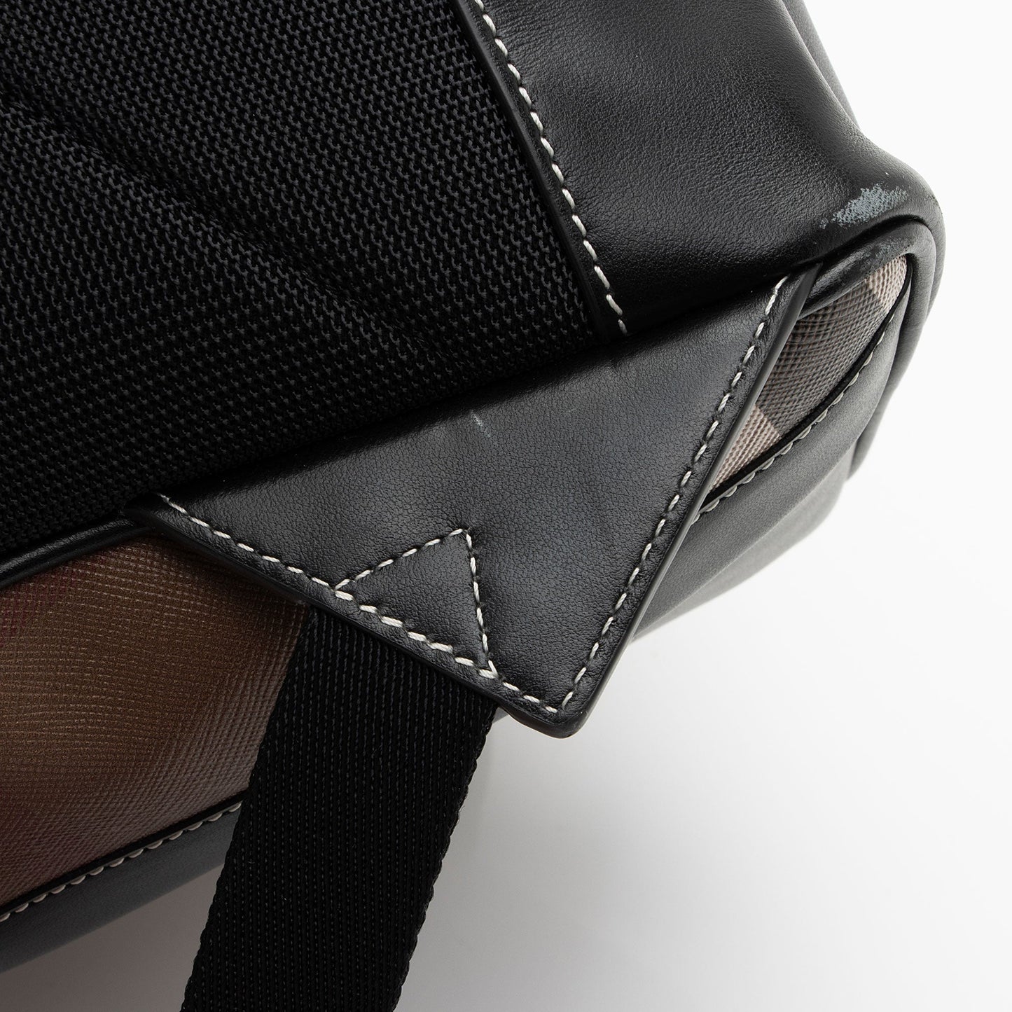 Burberry E-Canvas House Check Jett Backpack