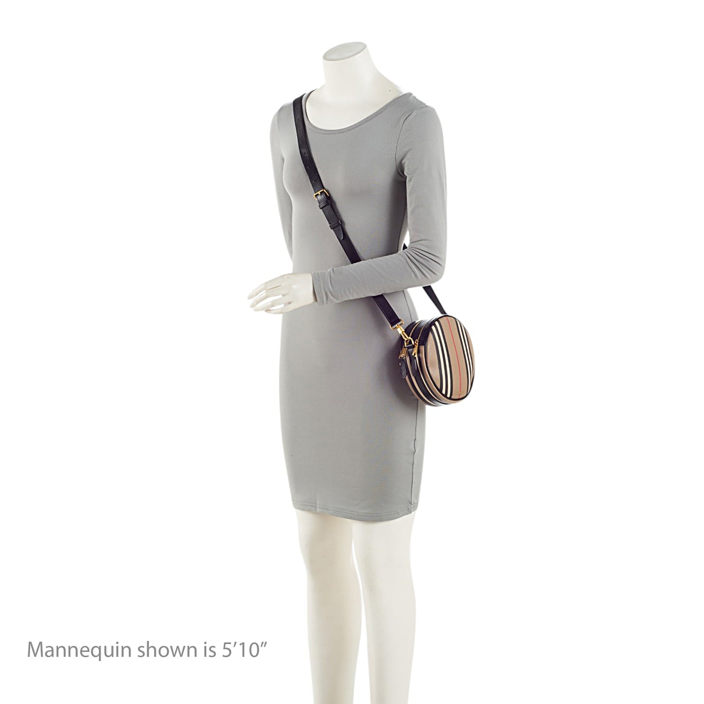 Burberry E-Canvas Icon Stripe Louise Mini Crossbody