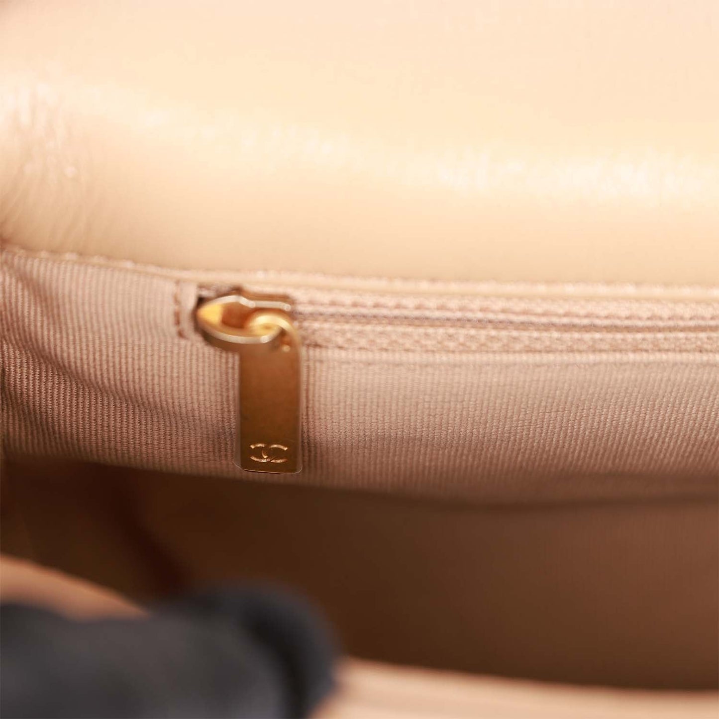 Chanel Medium 19 Flap Bag Dark Beige Calfskin Mixed Hardware