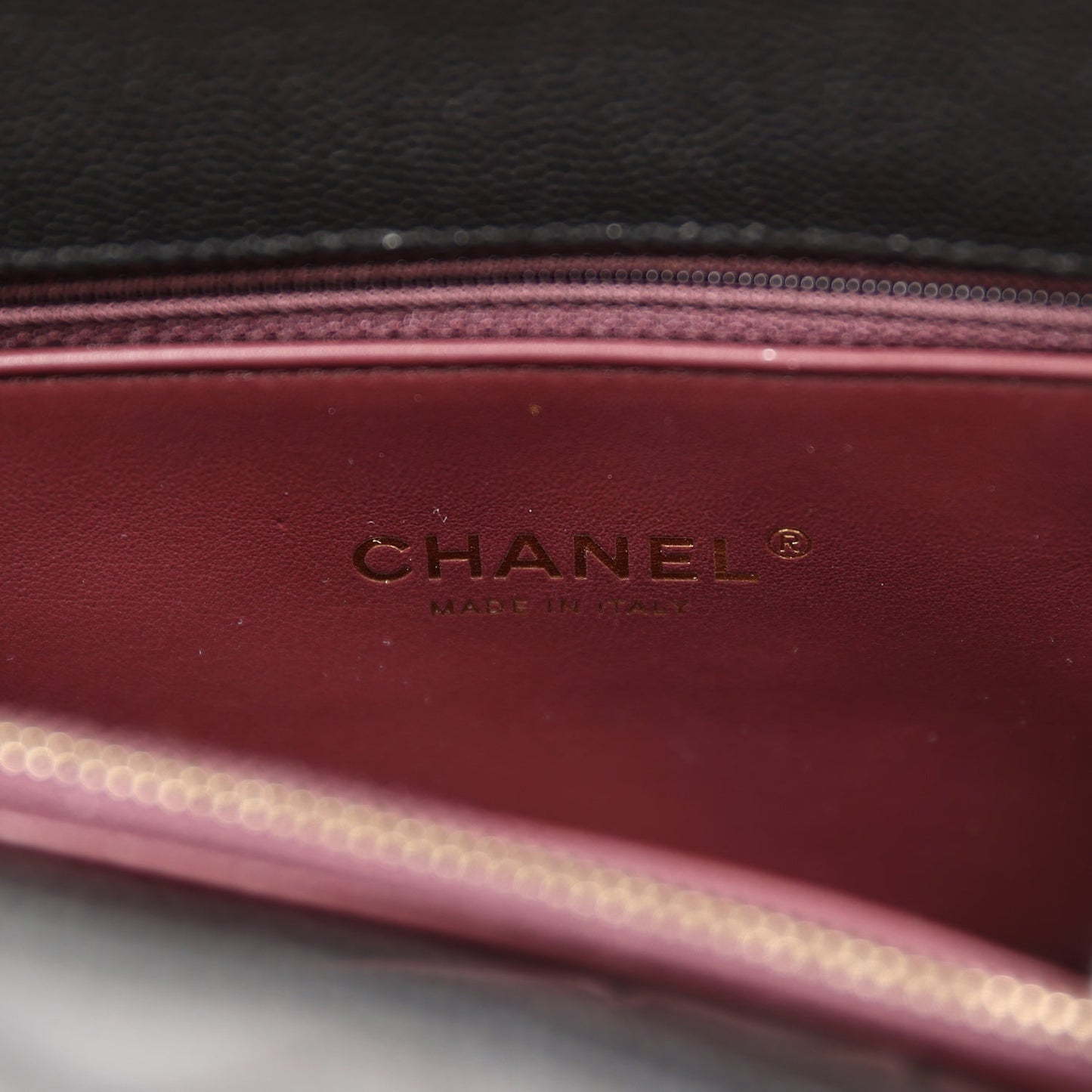 Chanel Small Coco Handle Flap Bag Black Caviar Gold Hardware