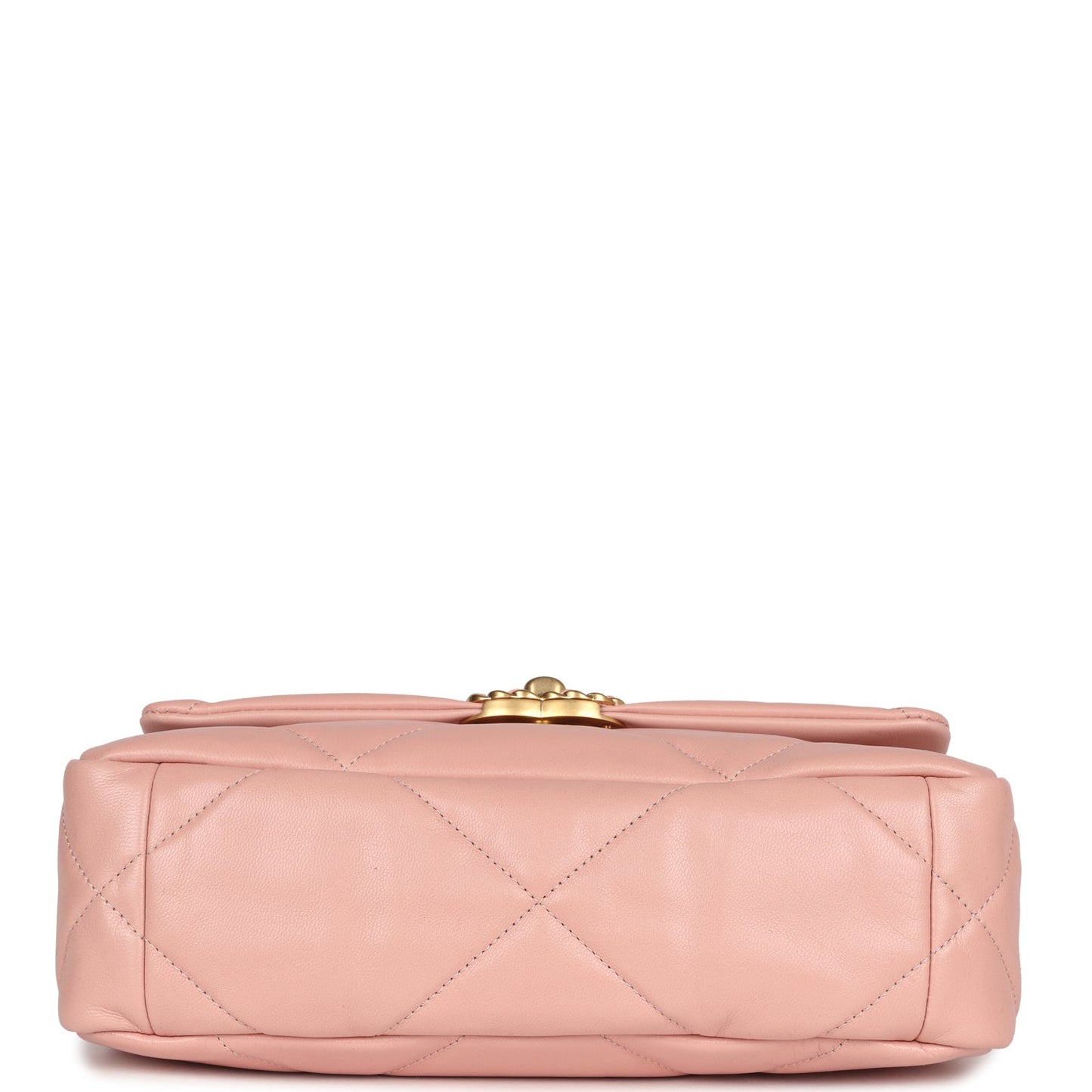 Chanel Medium 19 Flap Bag Pink Lambskin Mixed Metal Hardware