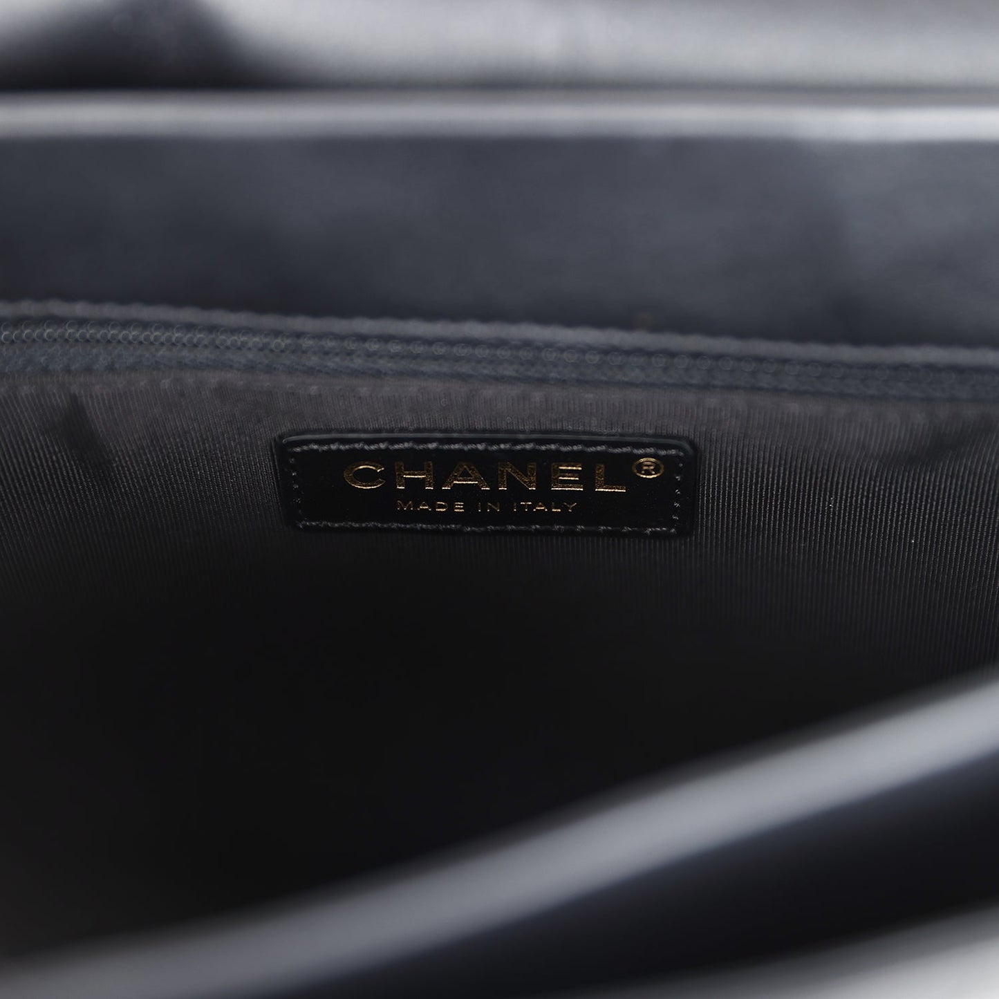 Chanel Flap Bag Black Calfskin Light Gold Hardware