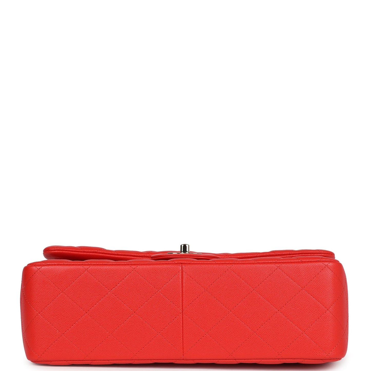 Chanel Jumbo Classic Double Flap Red Caviar Light Gold Hardware