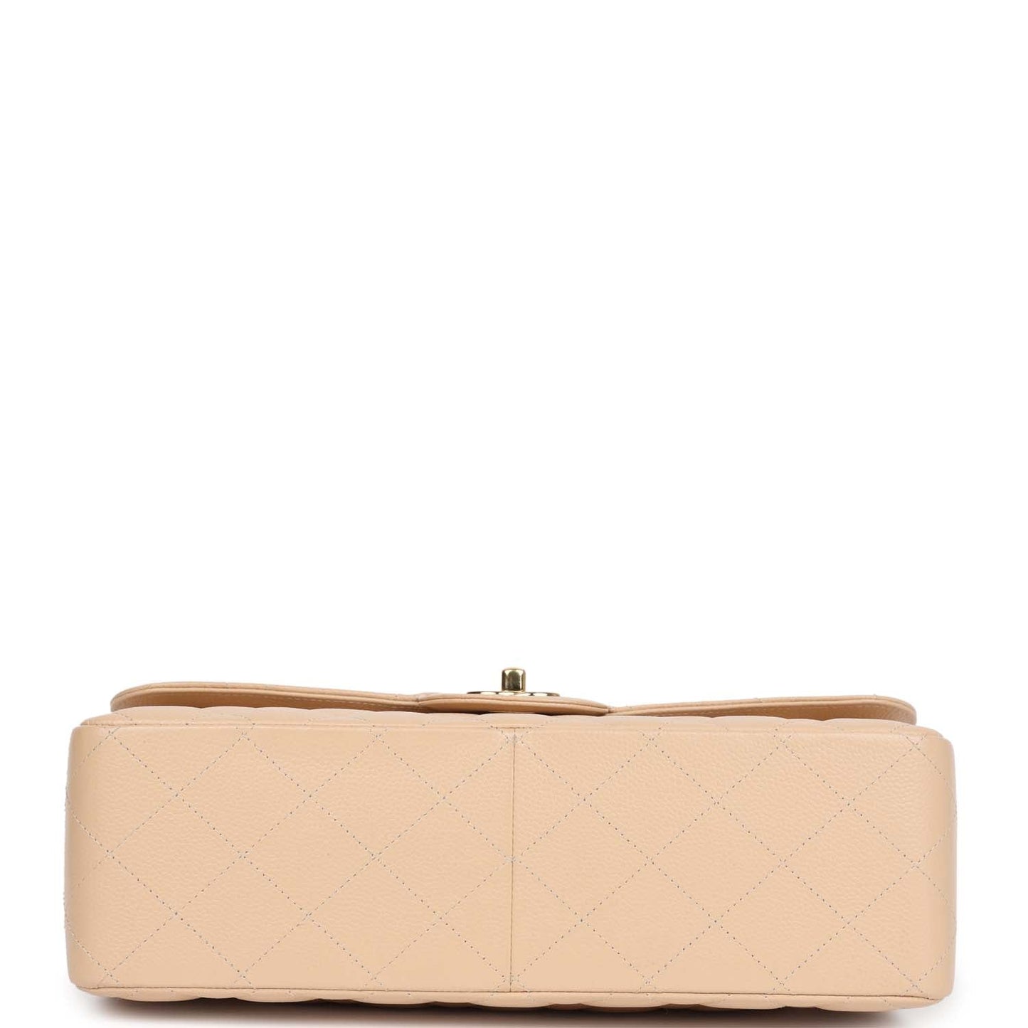 Chanel Jumbo Classic Double Flap Bag Light Beige Caviar Gold Hardware