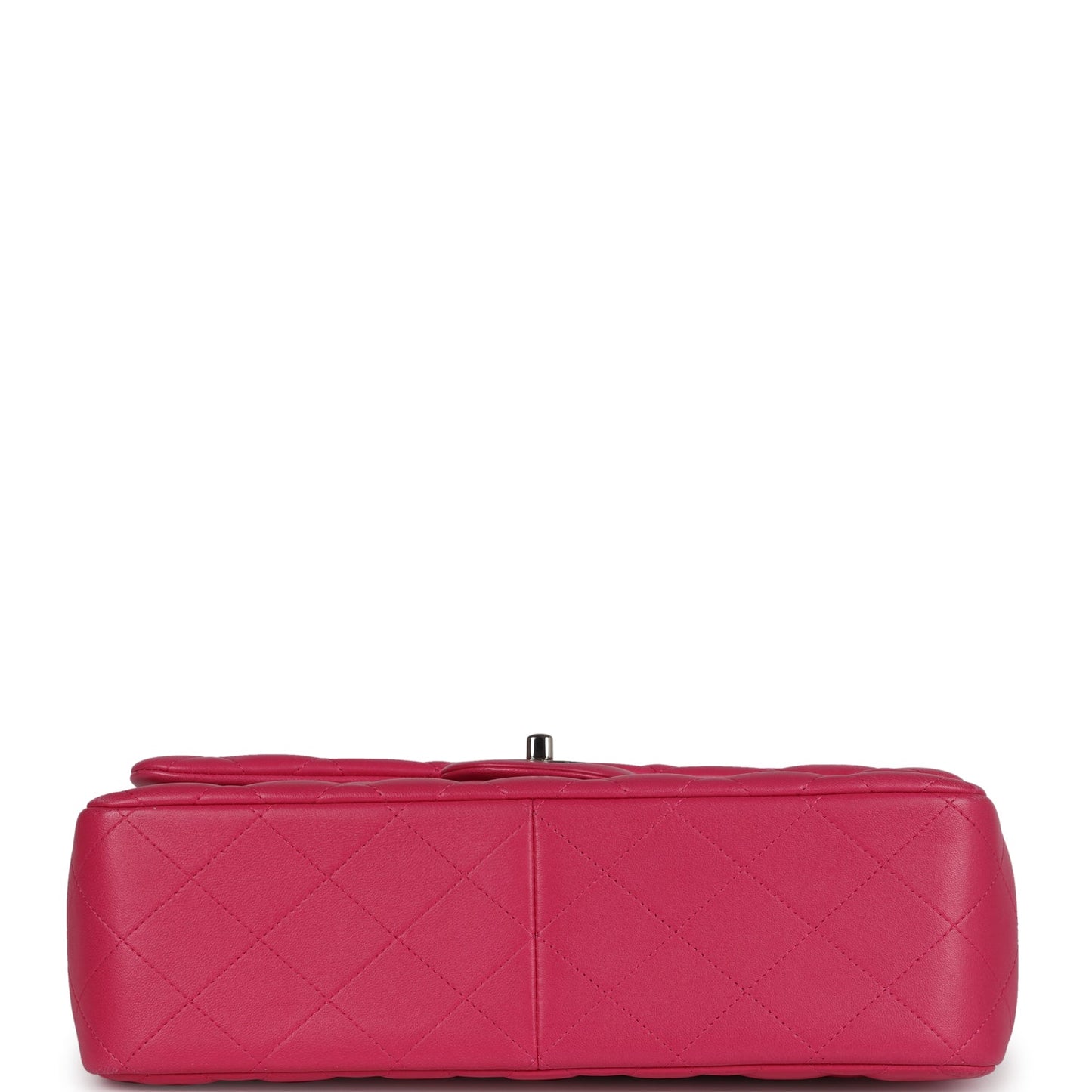 Chanel Jumbo Classic Double Flap Pink Lambskin Silver Hardware