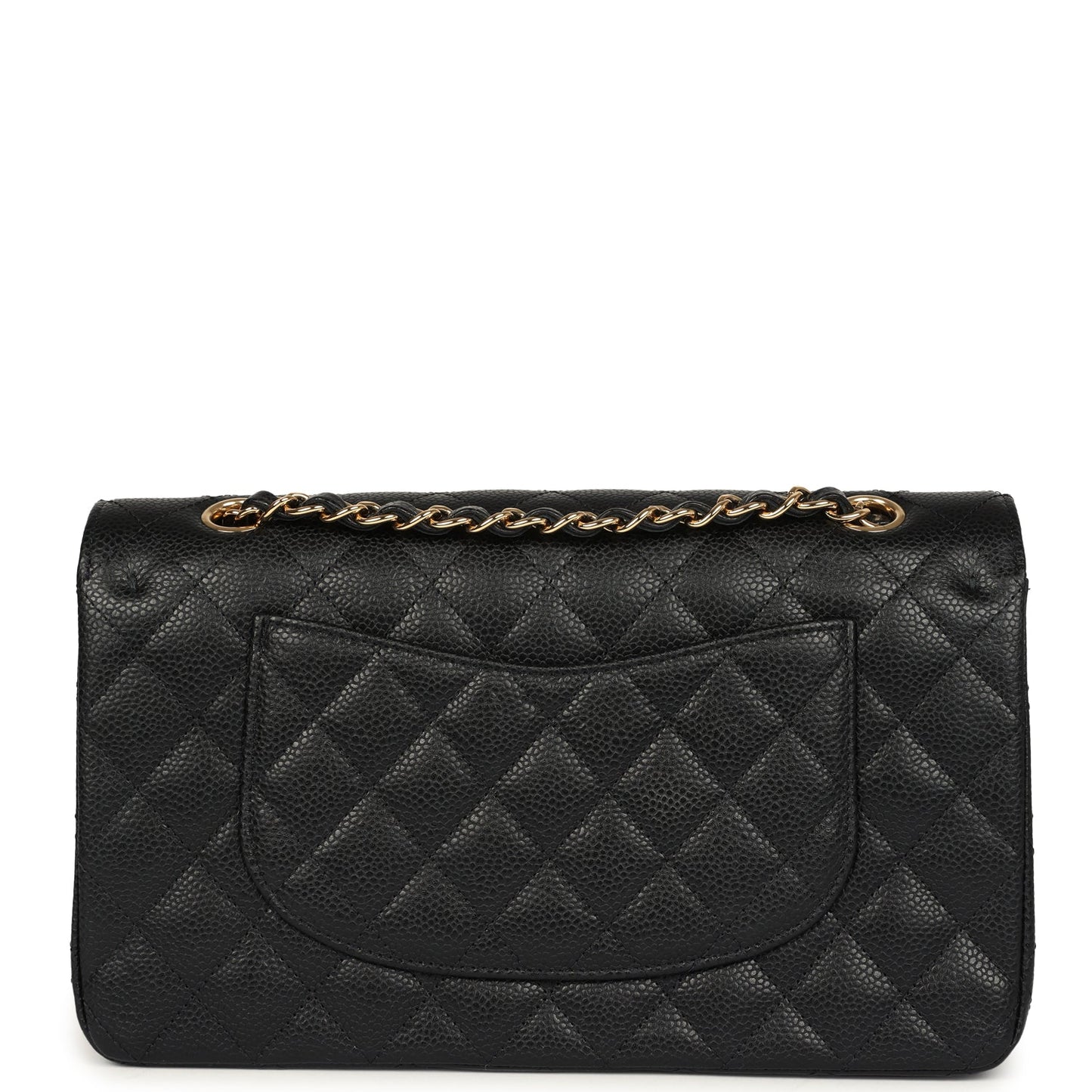 Chanel Medium Classic Double Flap Black Caviar Gold Hardware