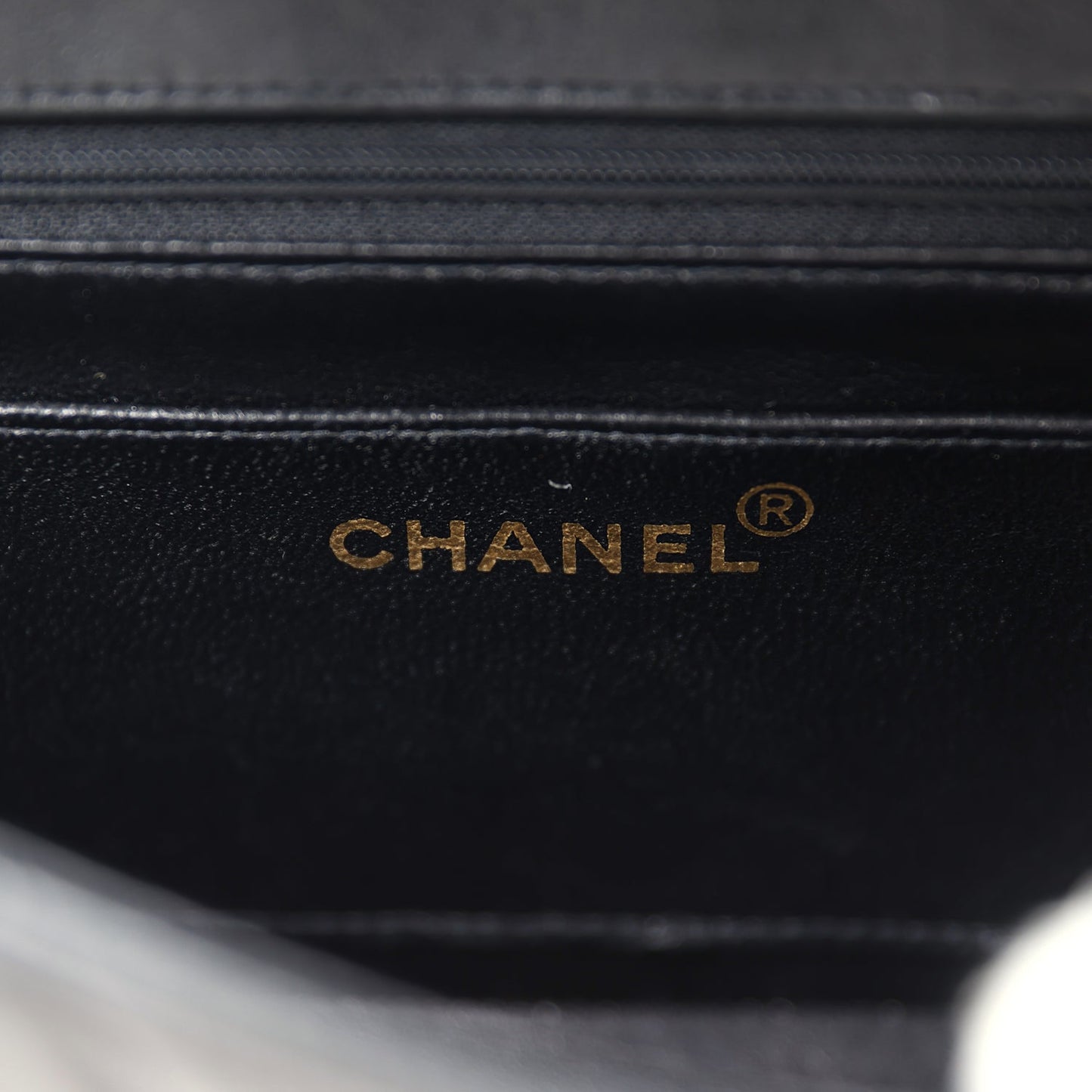 Vintage Chanel Small Diana Flap Bag Black Lambskin Gold Hardware