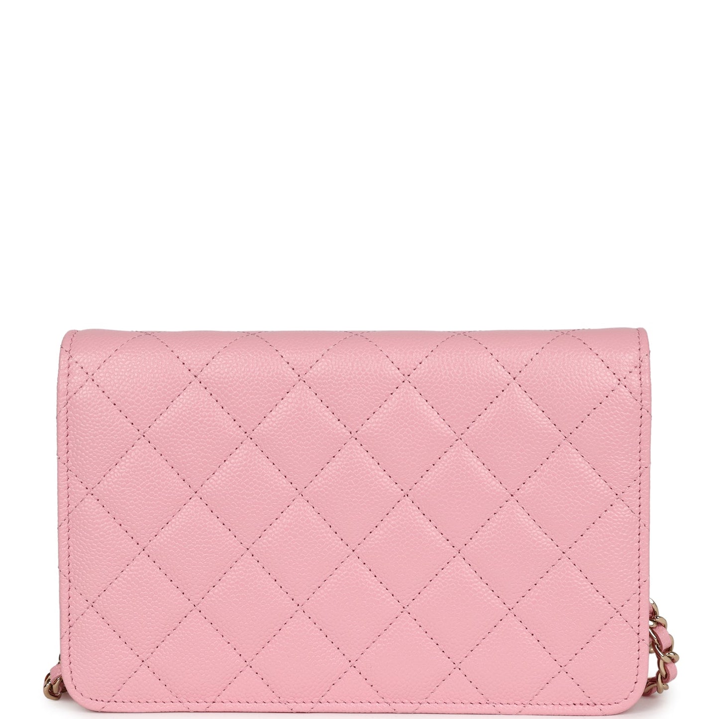 Chanel Wallet On Chain WOC Pink Caviar Gold Hardware