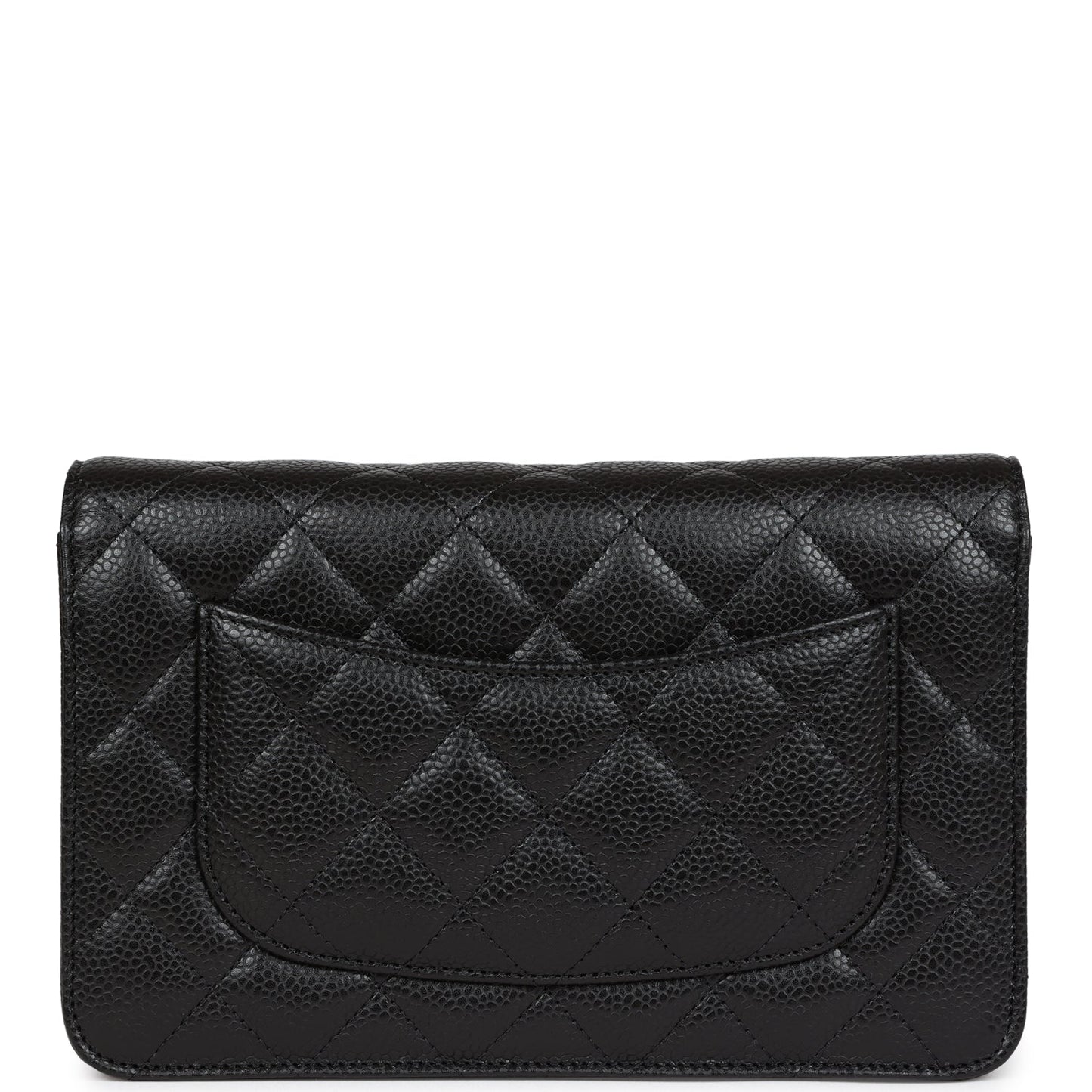 Chanel Wallet On Chain WOC Black Caviar Gold Hardware