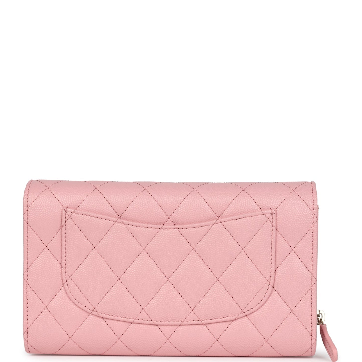Chanel Wallet On Chain WOC Pink Caviar Light Gold Hardware