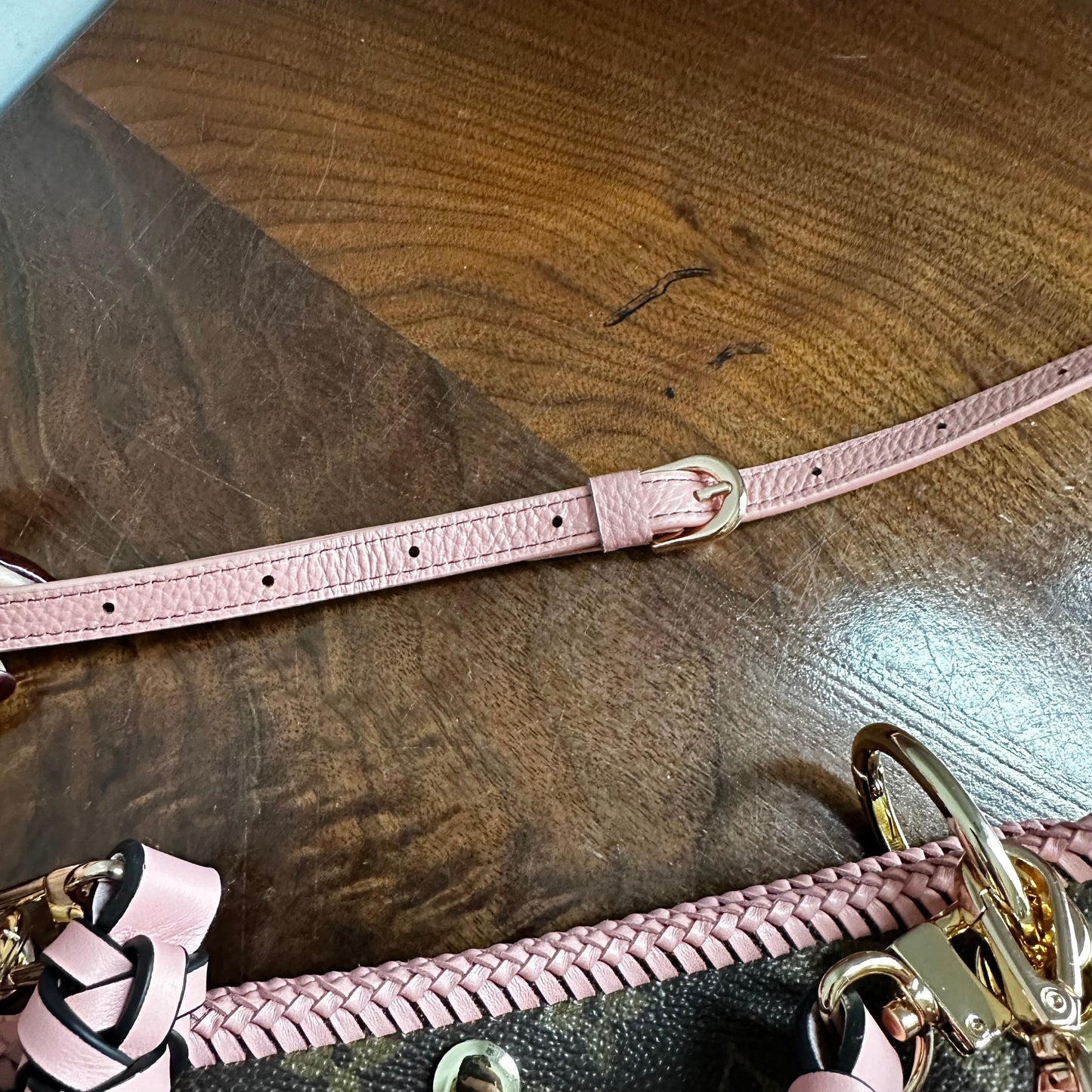 The Swan Crossbody -Orvis bags Monogram in Pale Pink