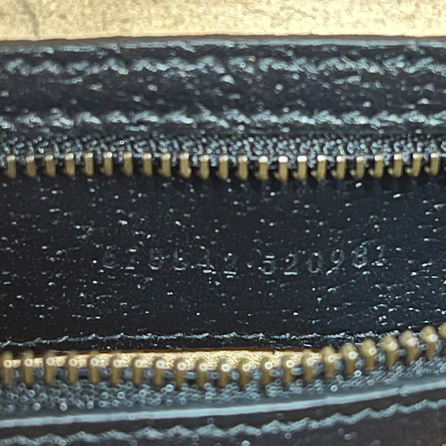 GUCCI Diana Medium Black Calfskin Leather Tote Bag