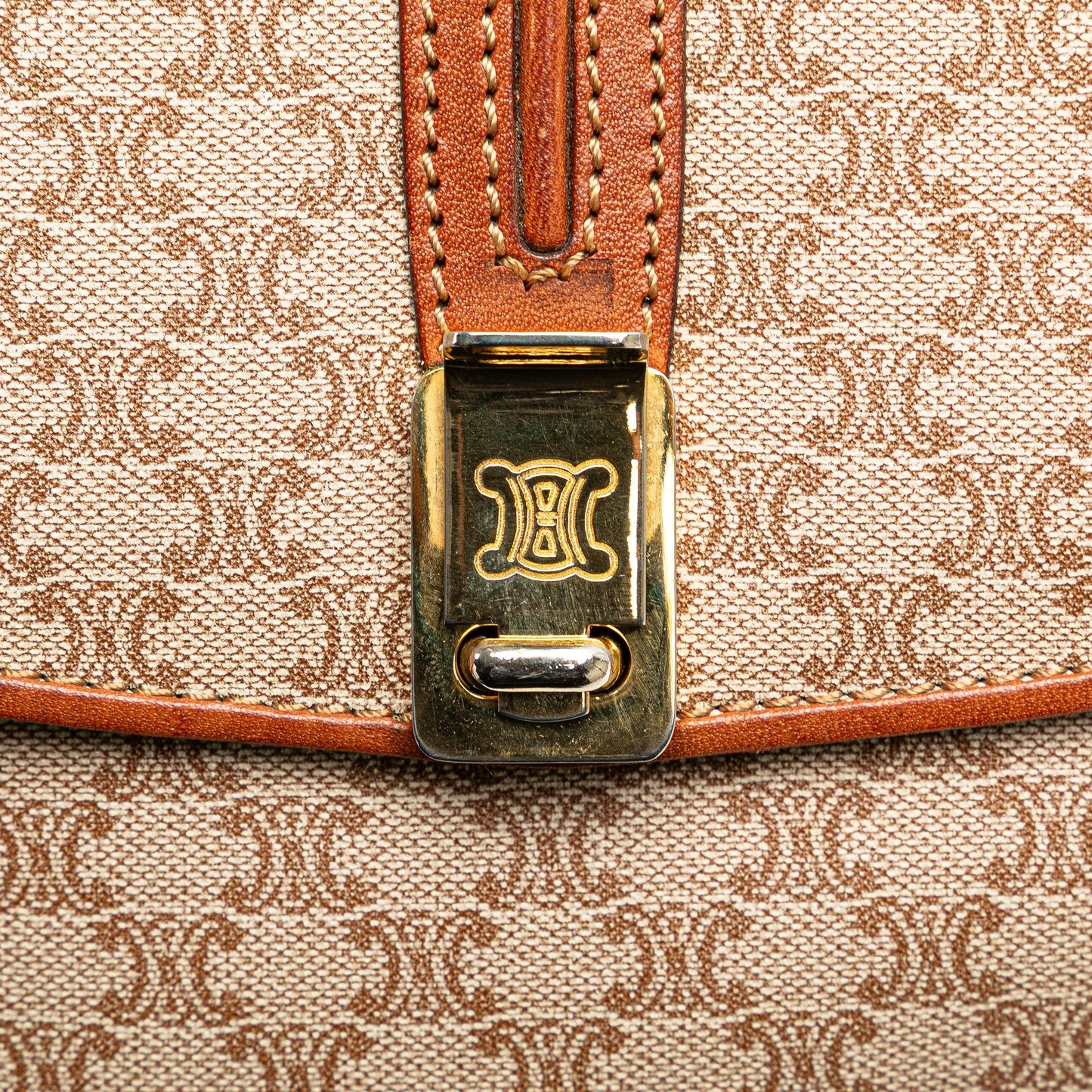 Celine Macadam Coated Canvas Crossbody