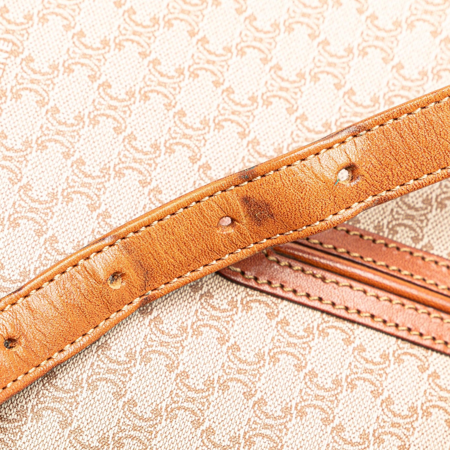 Celine Macadam Coated Canvas Crossbody