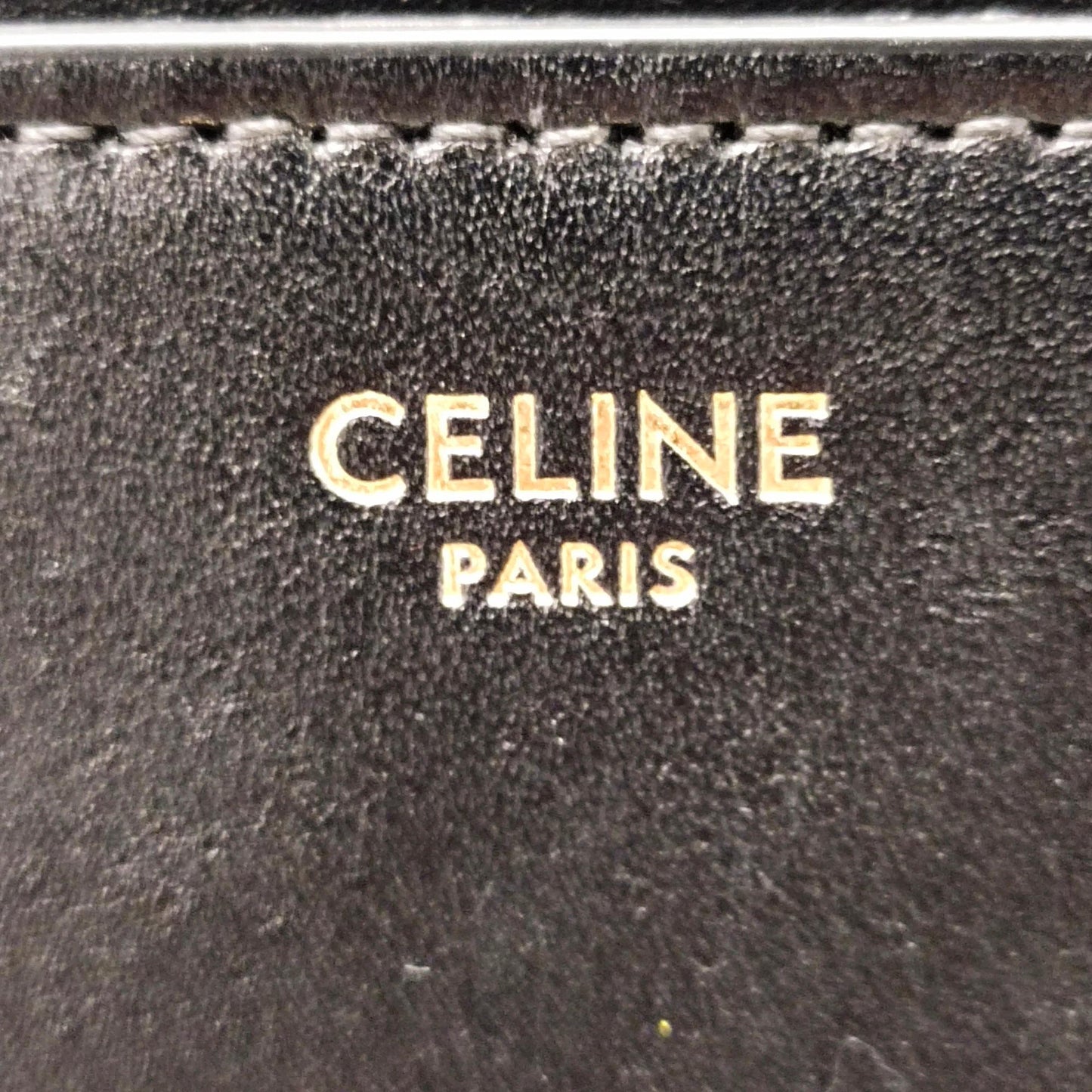 Celine Medium Leather Besace 16 Crossbody