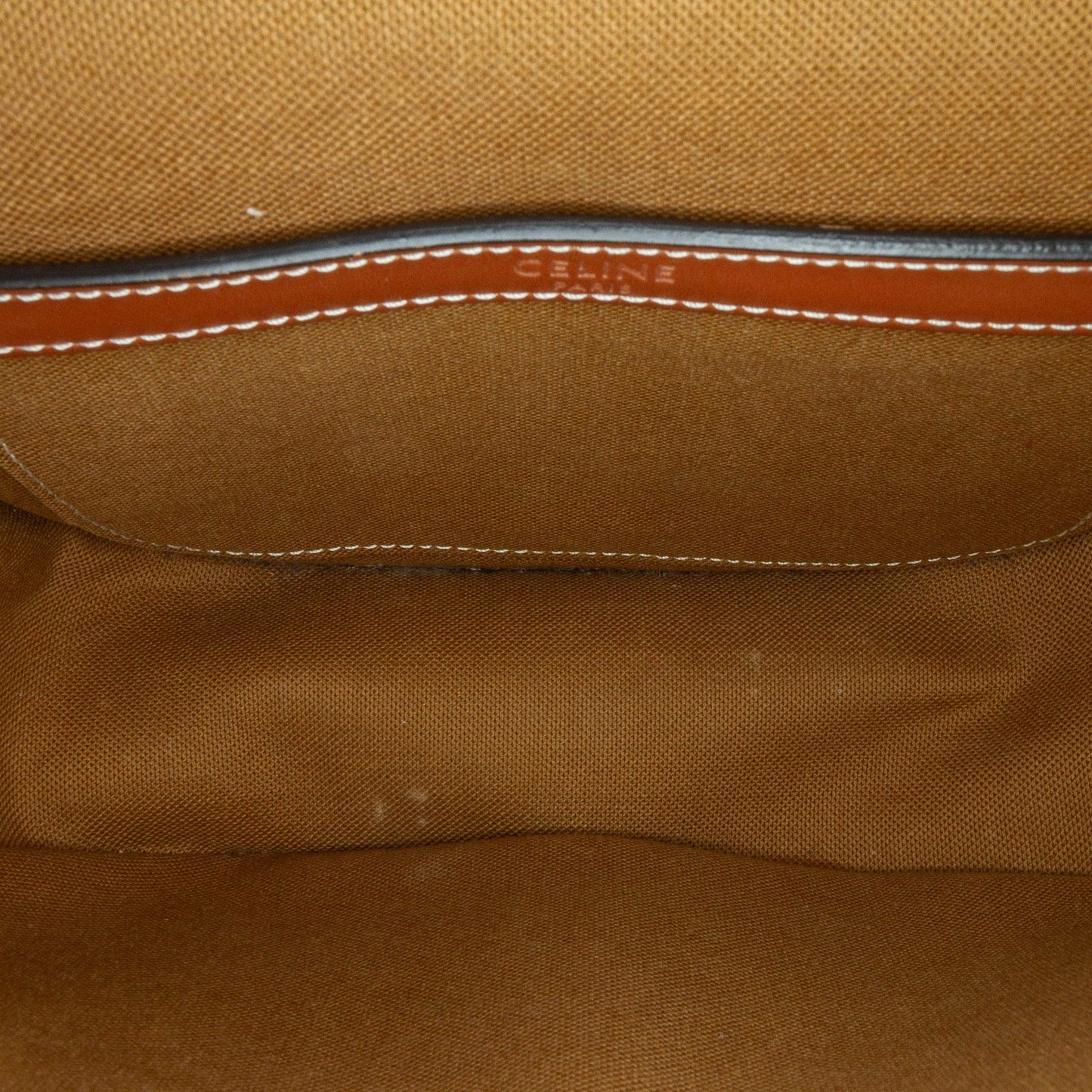 Celine Medium Triomphe Coated Canvas Folco Crossbody