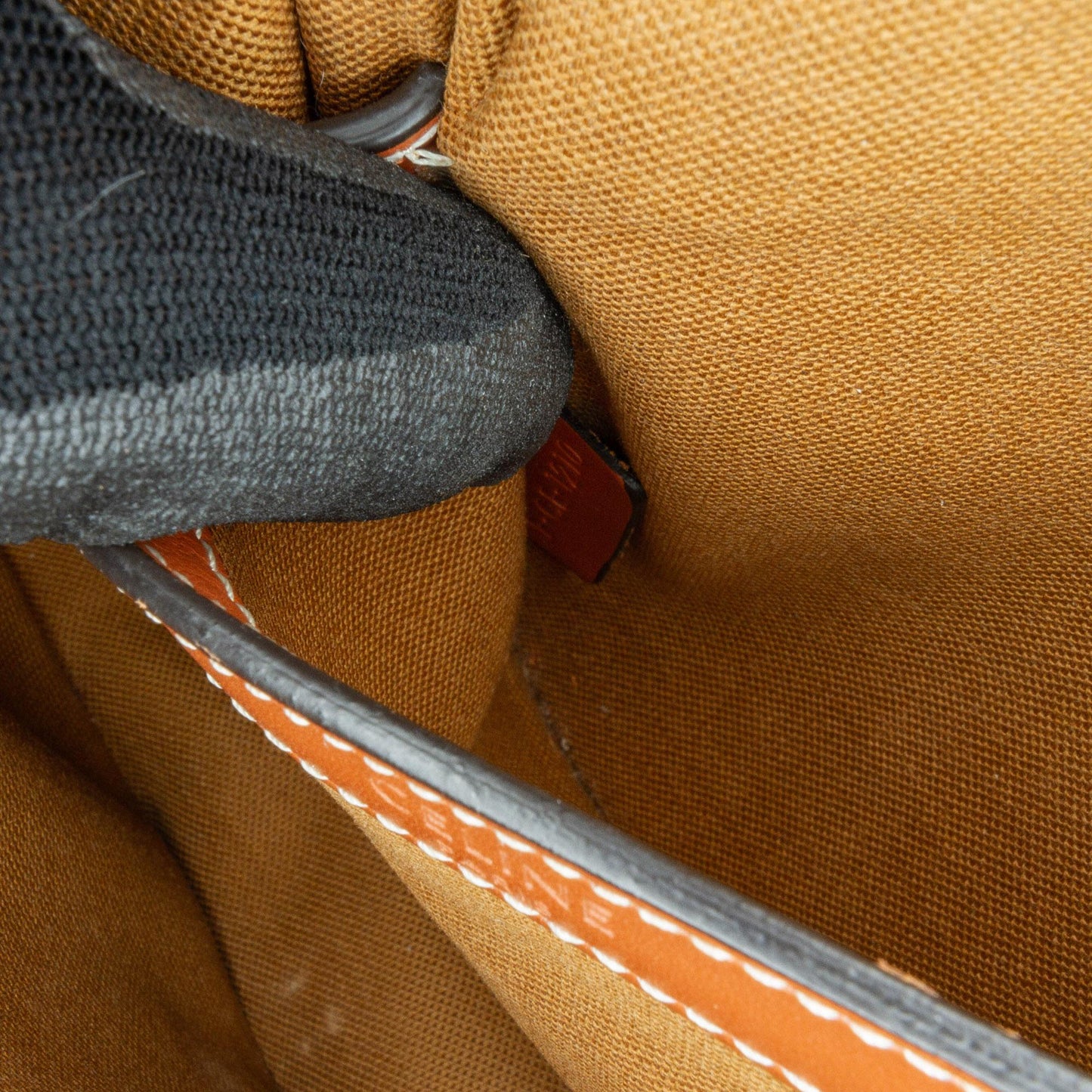 Celine Medium Triomphe Coated Canvas Folco Crossbody