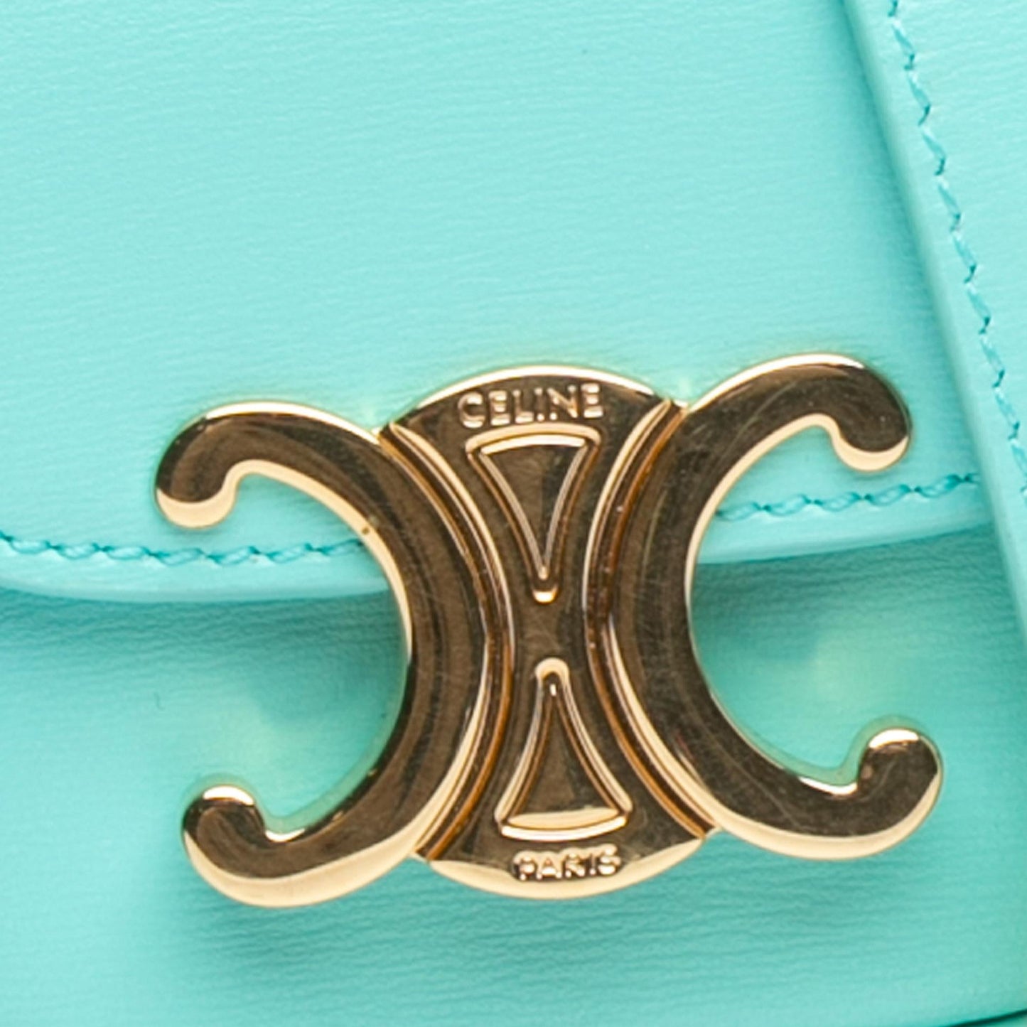 Celine Mini Calfskin Triomphe Crossbody