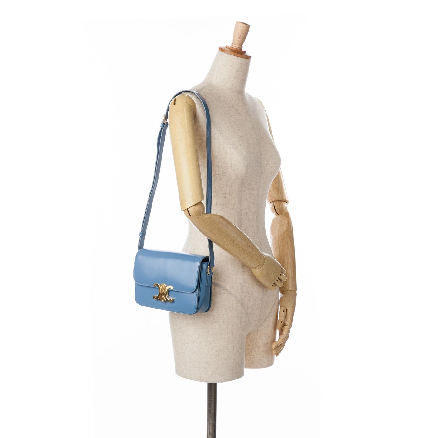 Celine Teen Calfskin Triomphe Crossbody (SHG-dsdZmg)