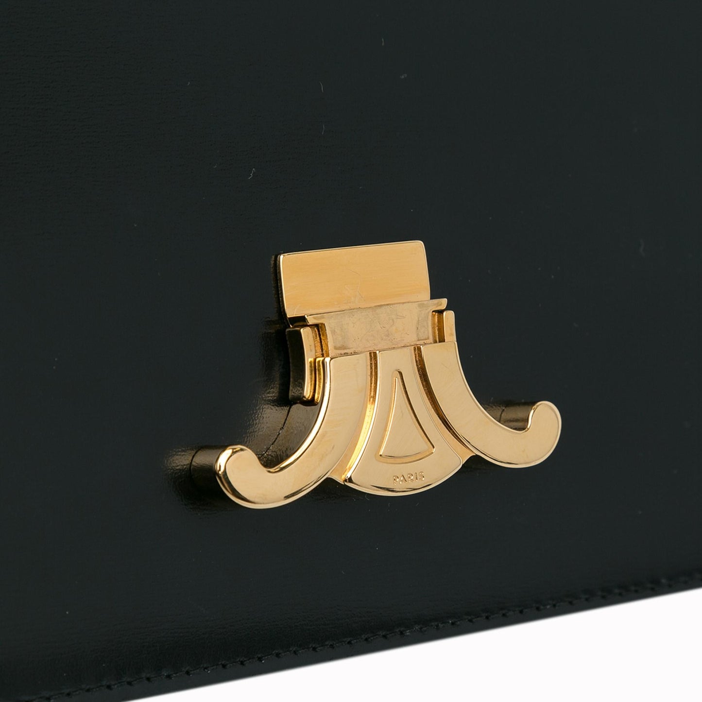 Celine Teen Shiny Calfskin Triomphe Crossbody (SHG-wclCE3)