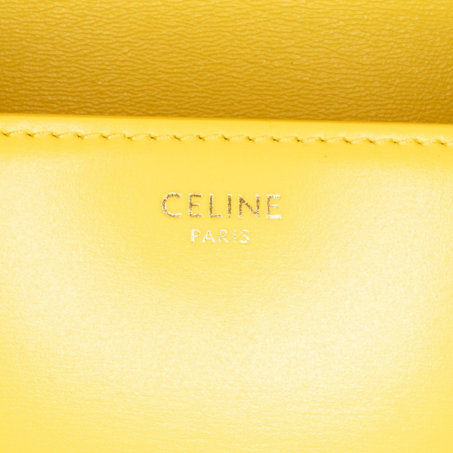 Celine Teen Shiny Calfskin Triomphe Crossbody
