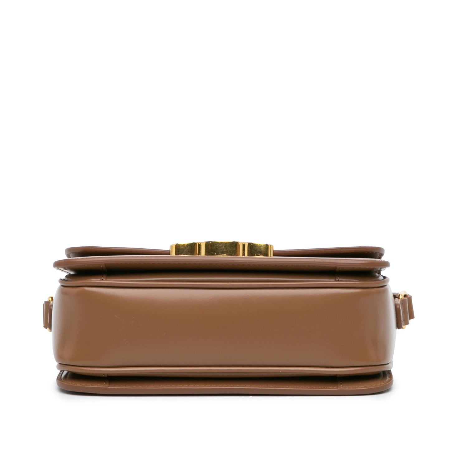 Celine Teen Shiny Calfskin Triomphe Crossbody