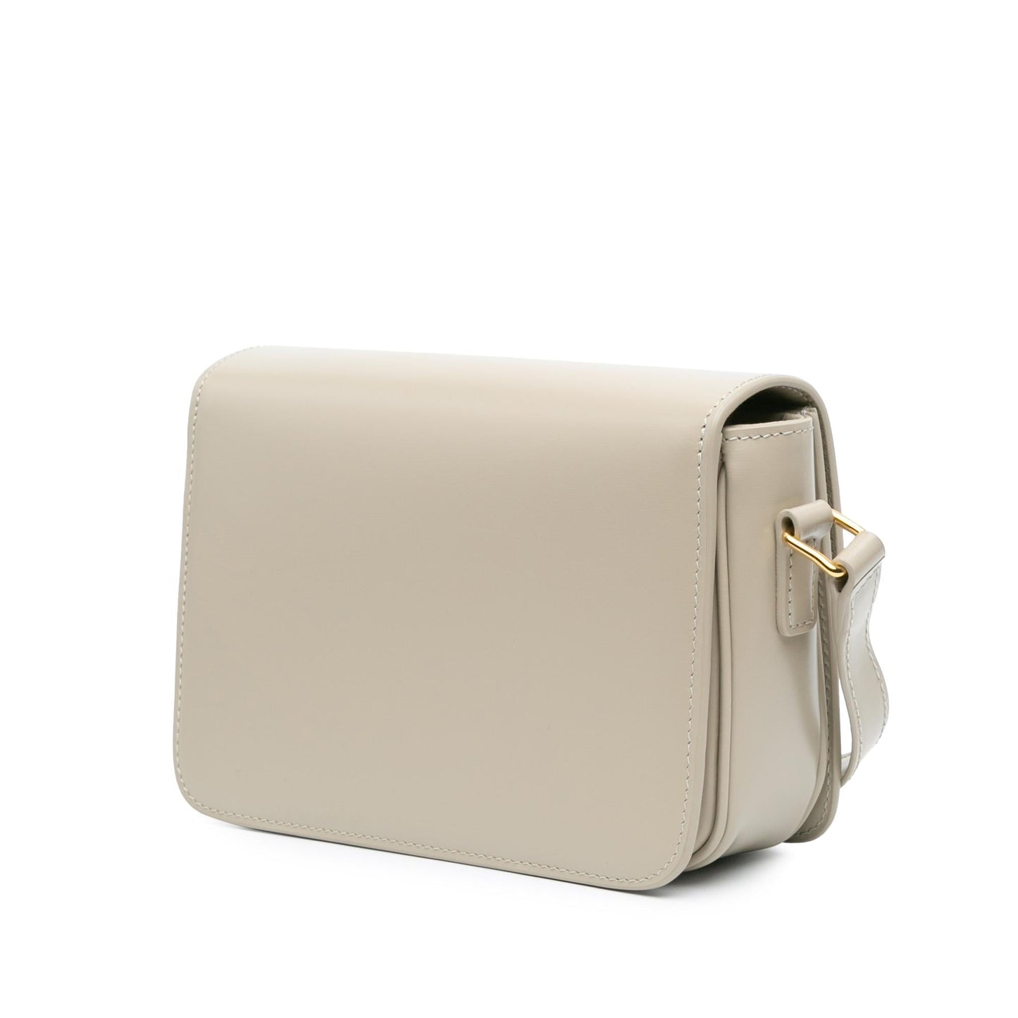 Celine Teen Shiny Calfskin Triomphe Crossbody