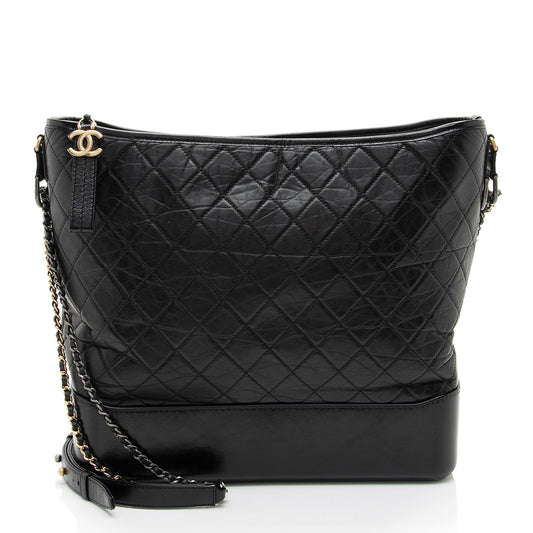 Chanel Aged Calfskin Gabrielle Maxi Hobo