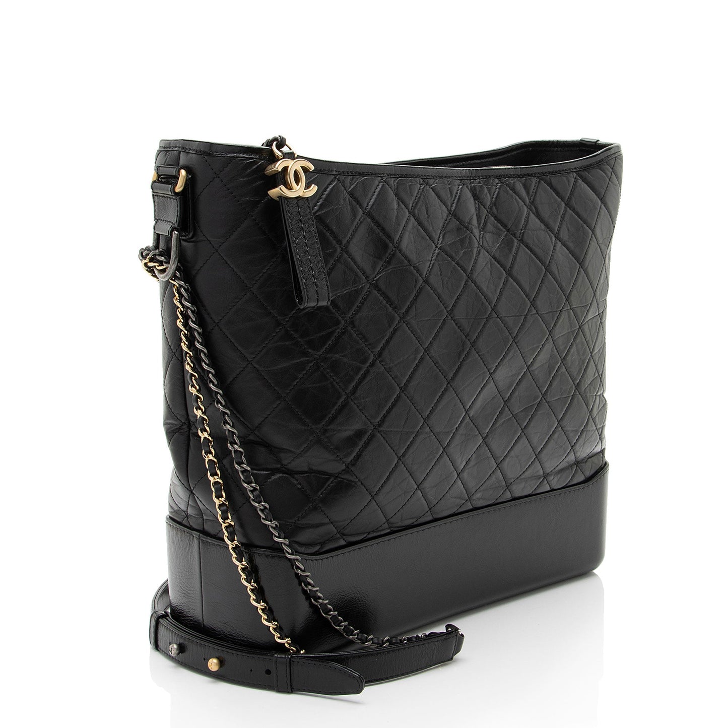 Chanel Aged Calfskin Gabrielle Maxi Hobo