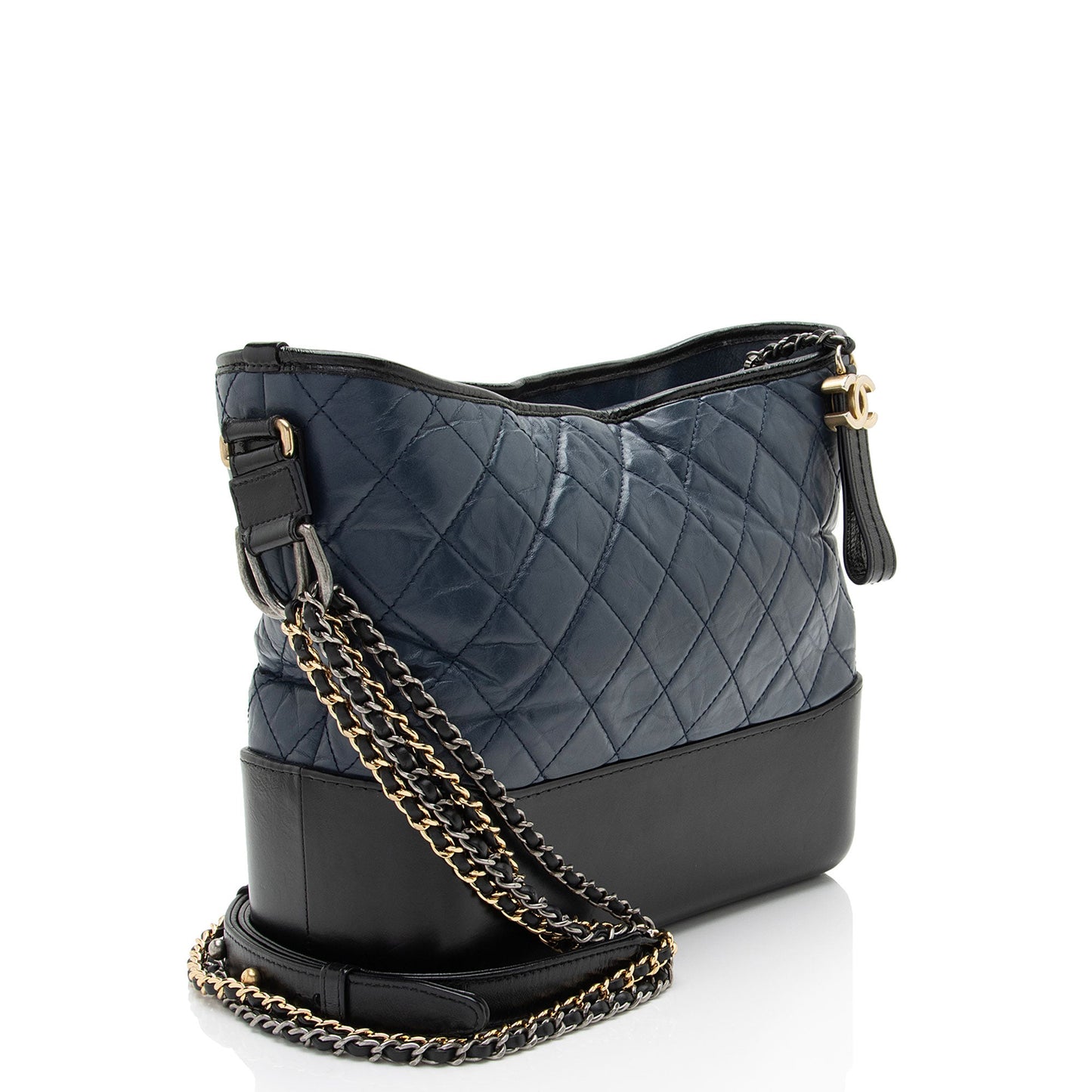 Chanel Aged Calfskin Gabrielle Medium Hobo (SHF-xfghPP)