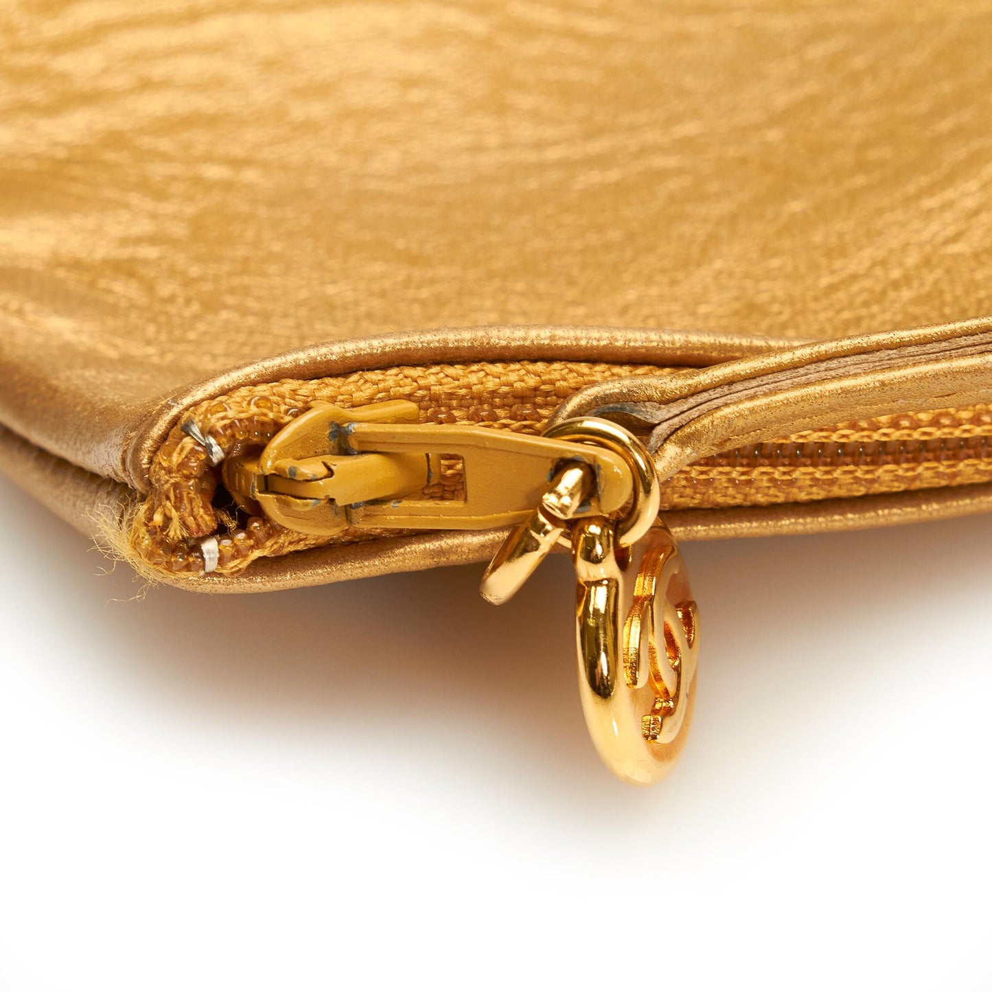 Chanel Brocade Bucket Bag