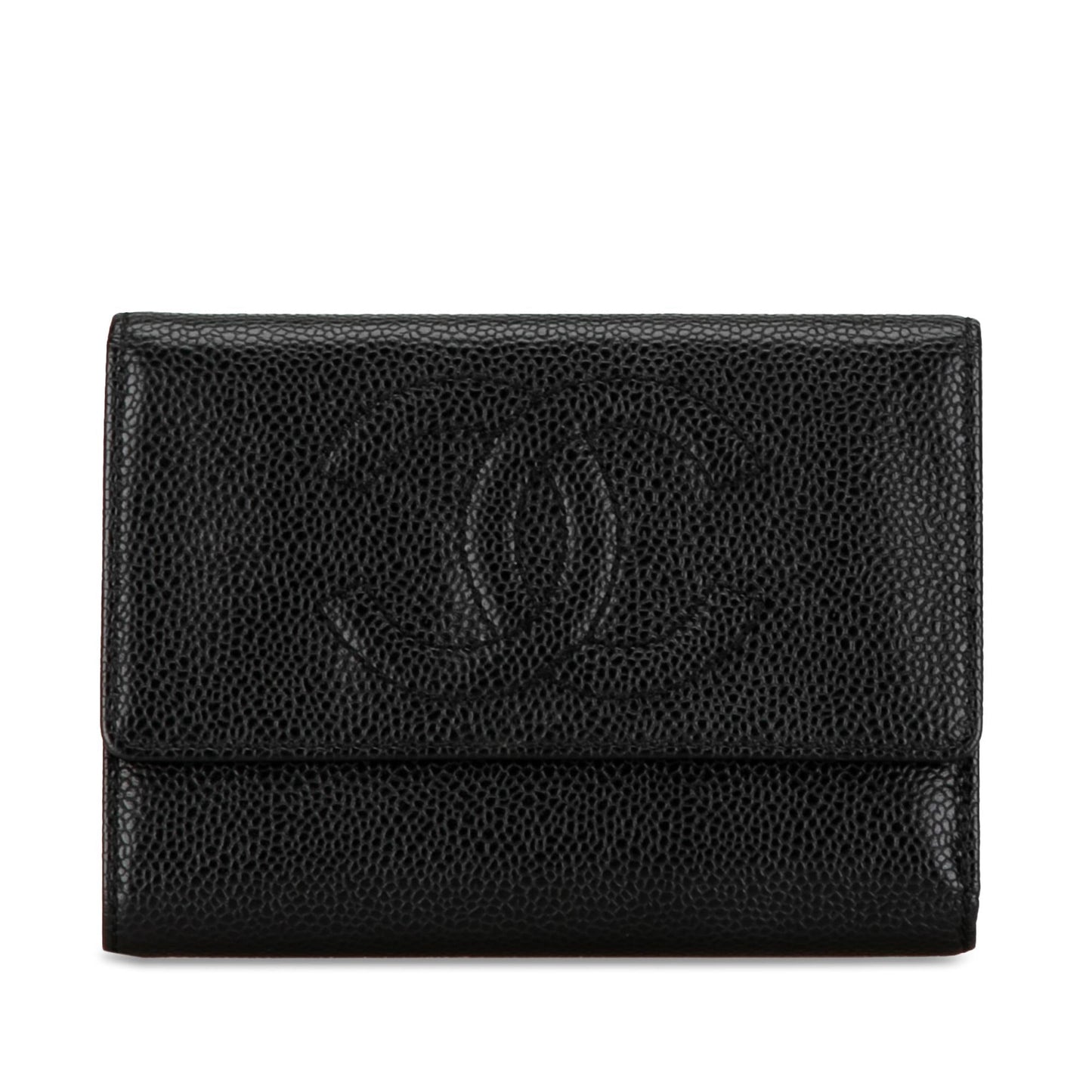 Chanel CC Caviar Trifold Wallet