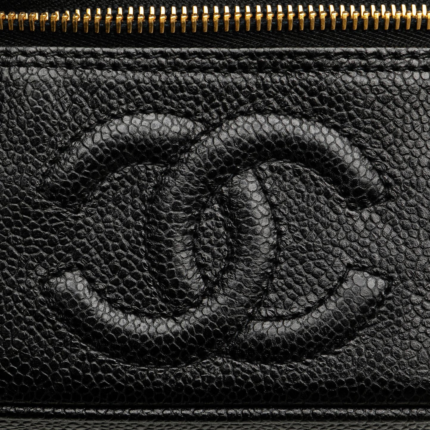 Chanel CC Caviar Vanity Case