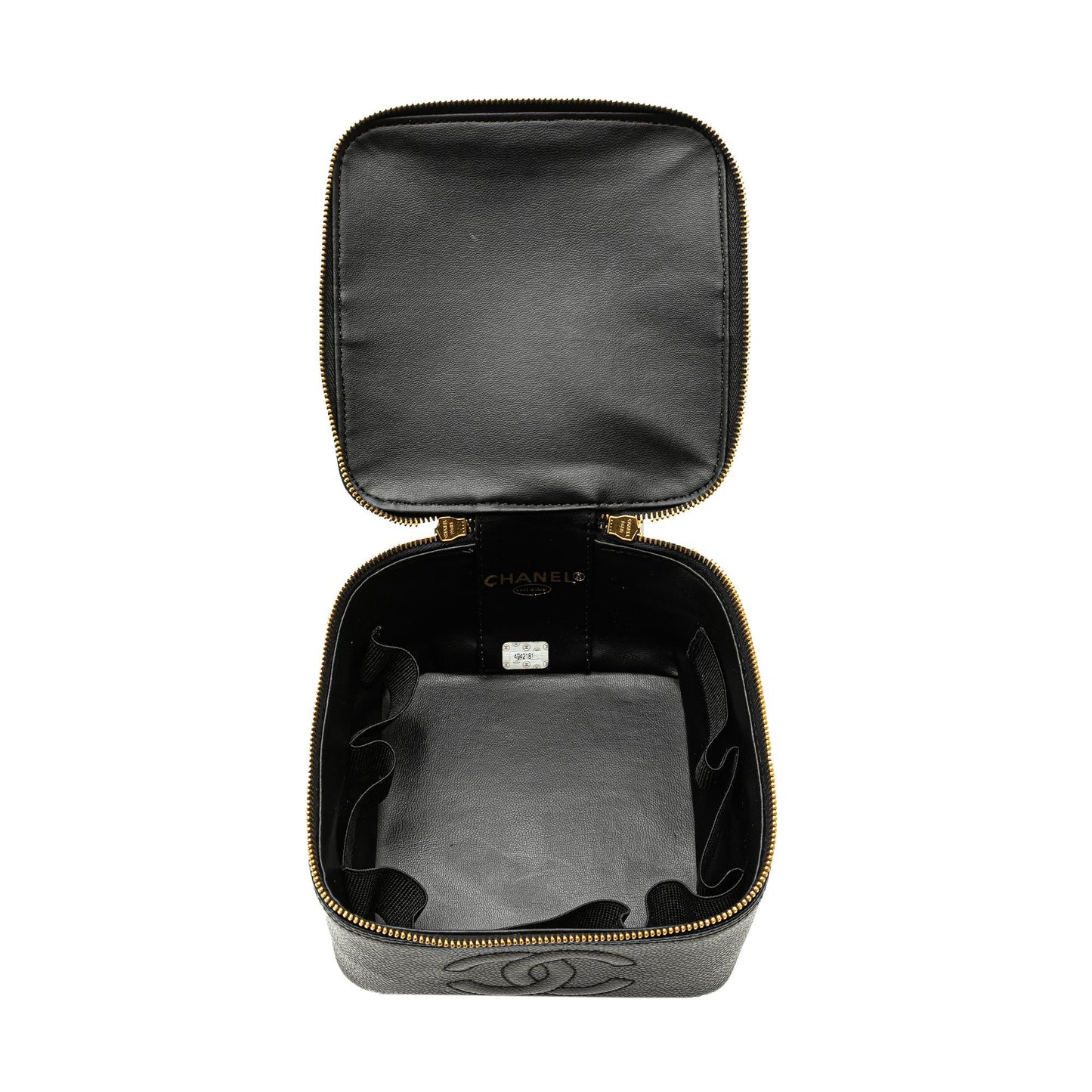 Chanel CC Caviar Vanity Case
