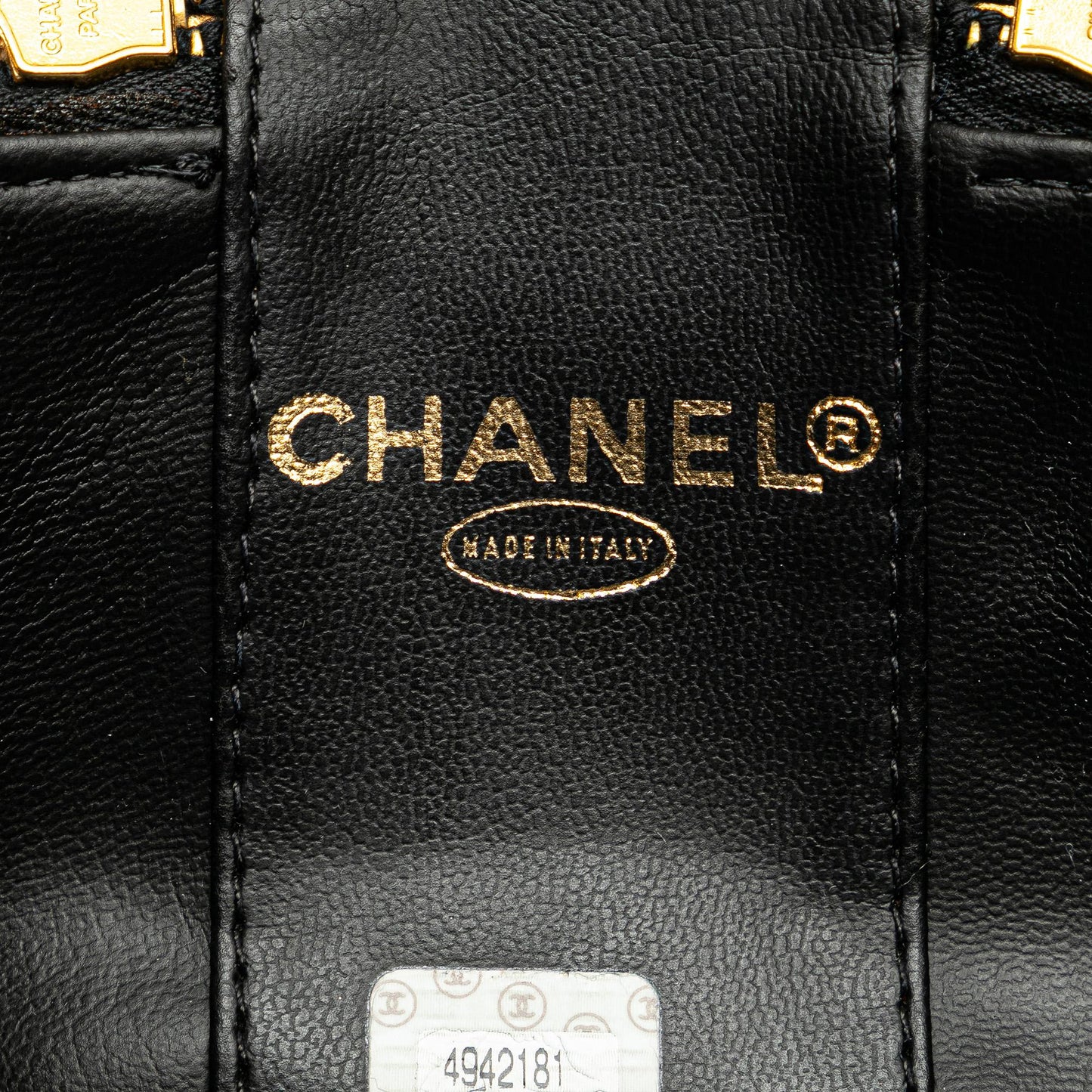 Chanel CC Caviar Vanity Case