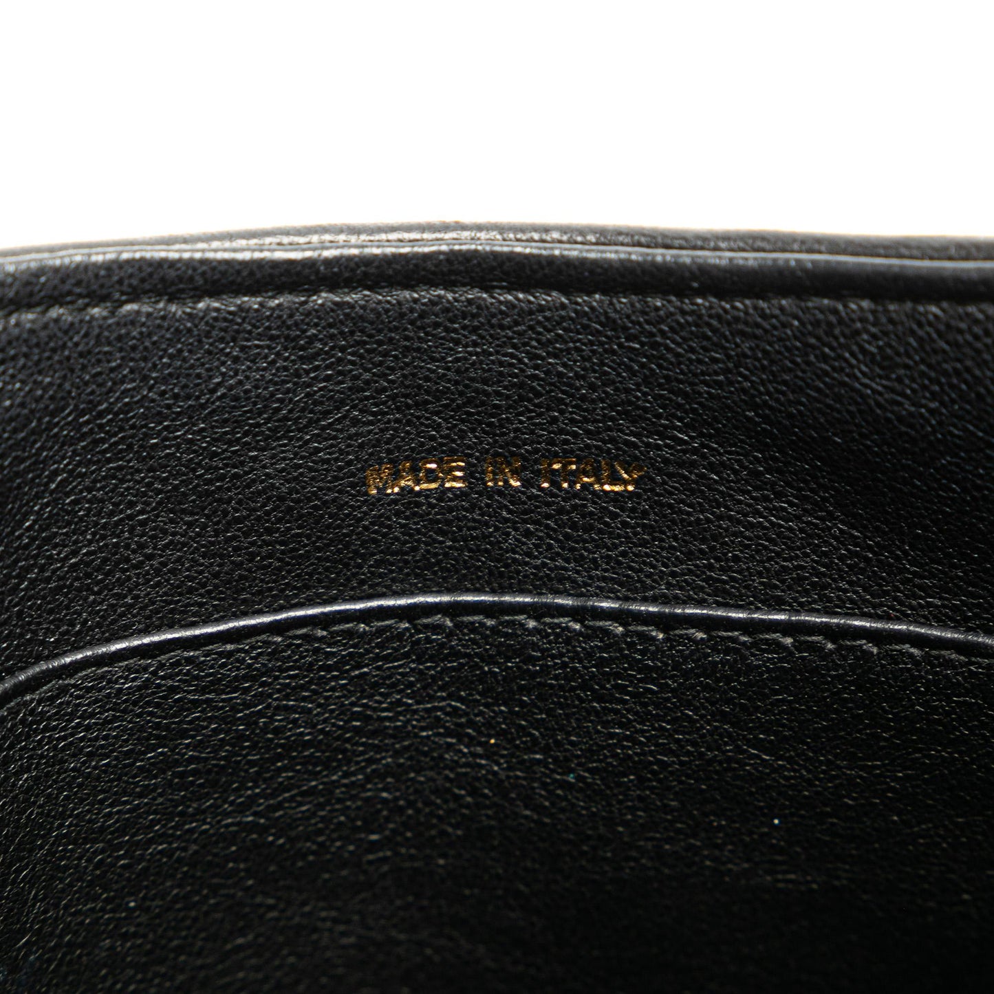 Chanel CC Chevron Lambskin Flap