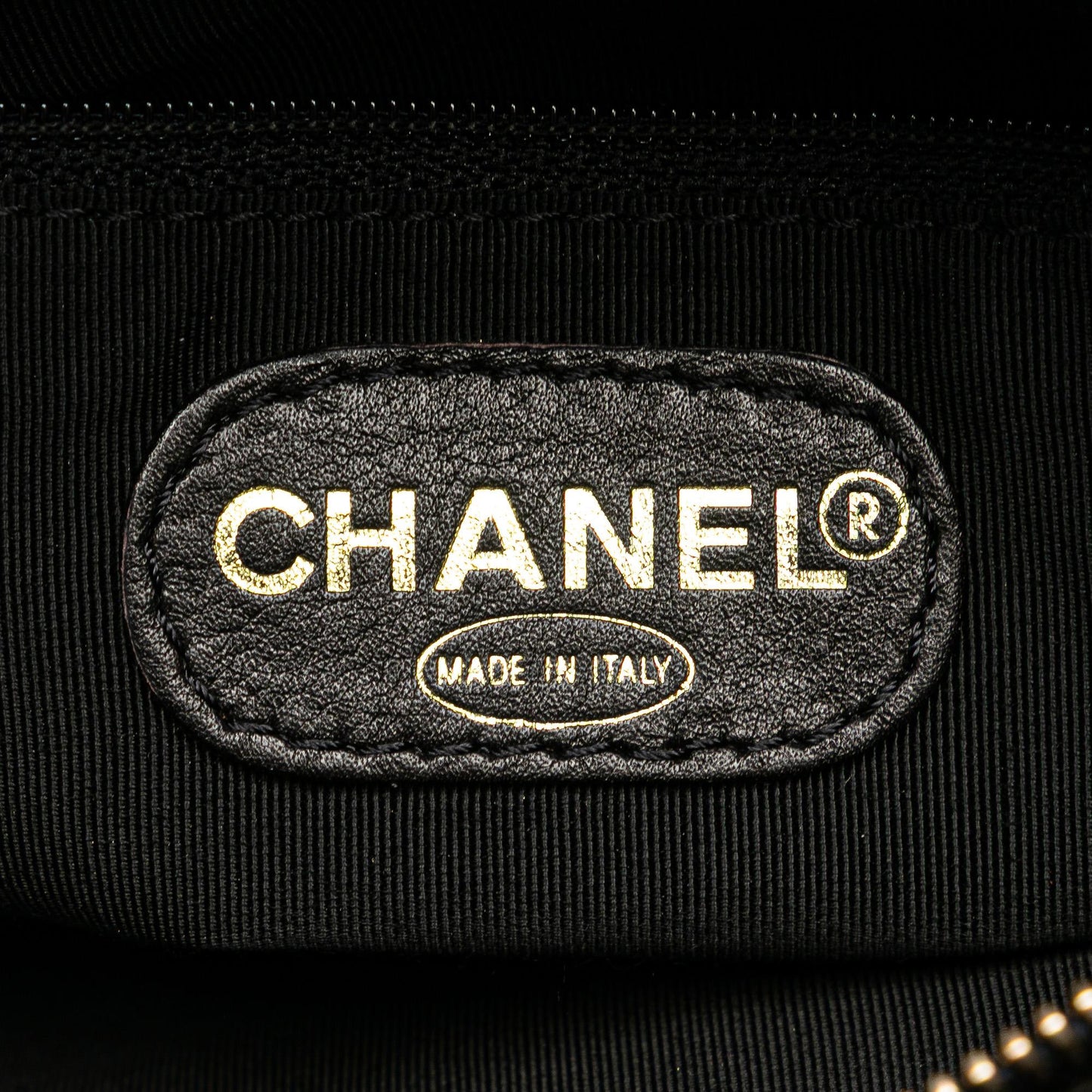 Chanel CC Lambskin Tortoise Handle Tote