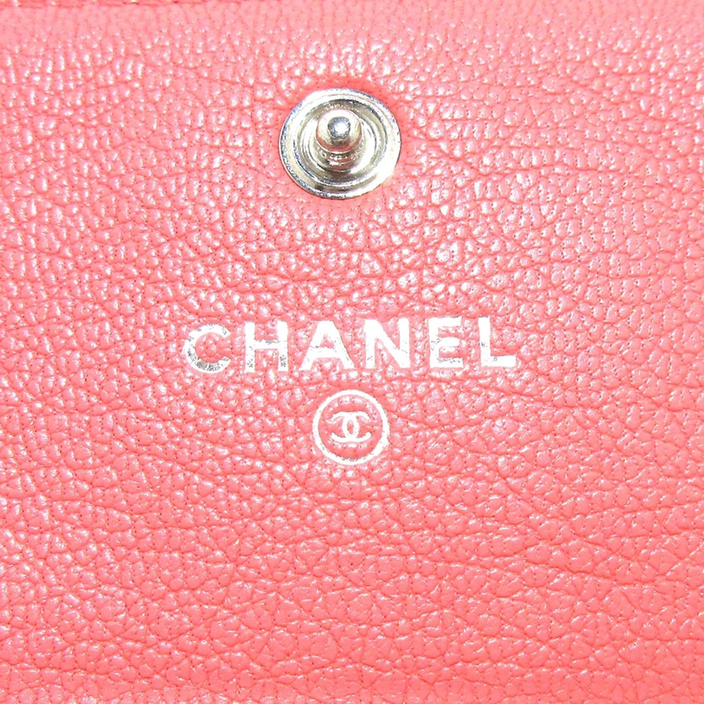 Chanel CC Lucky Clover Calfskin Small Wallet (SHG-kFLM7a)