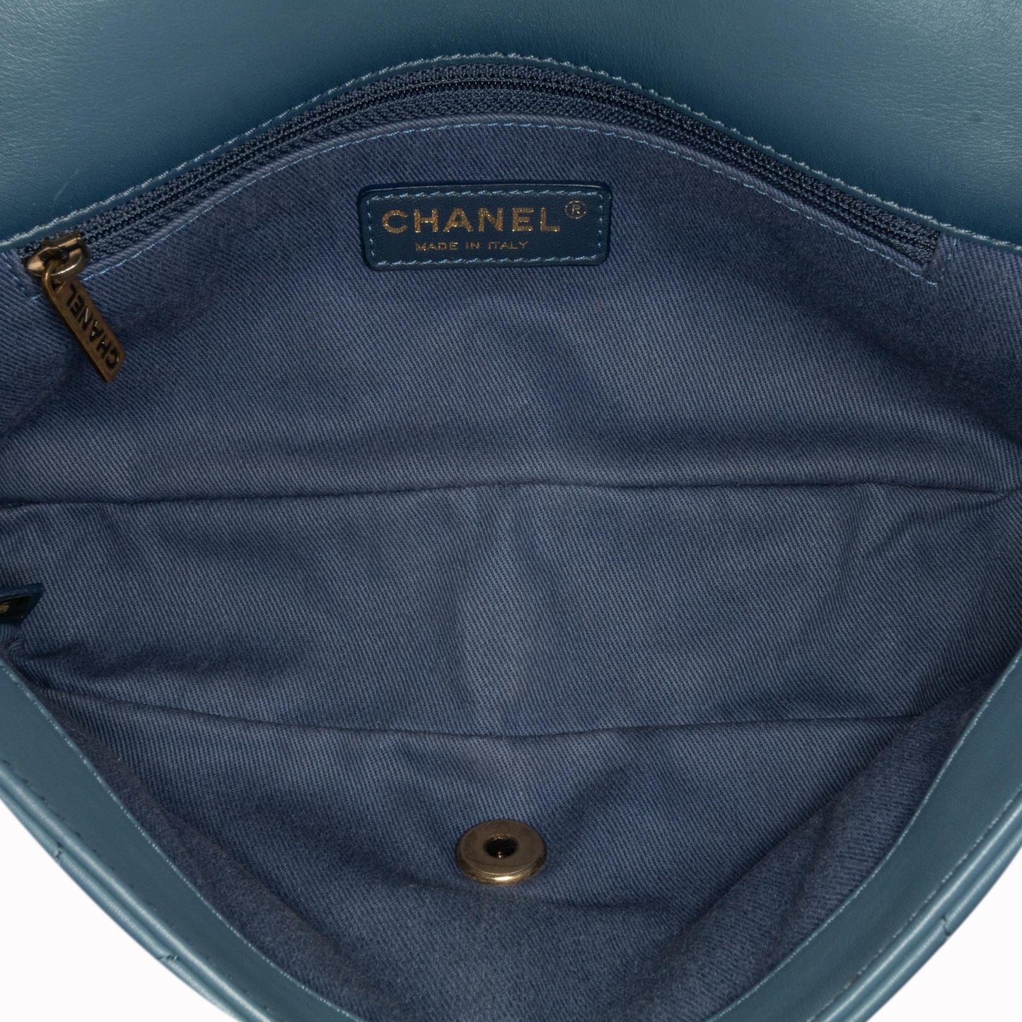 Chanel CC Quilted Calfskin Ombre Flap (SHG-mJHtHE)