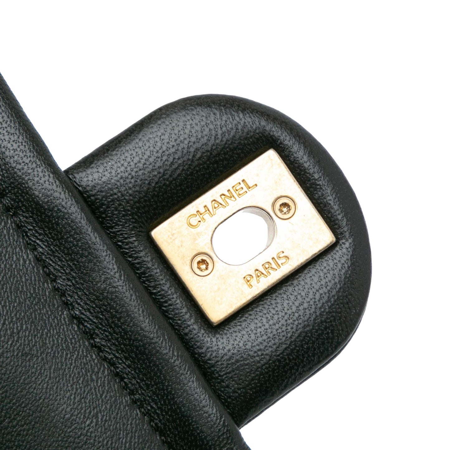 Chanel CC Quilted Lambskin Chain Link Flap