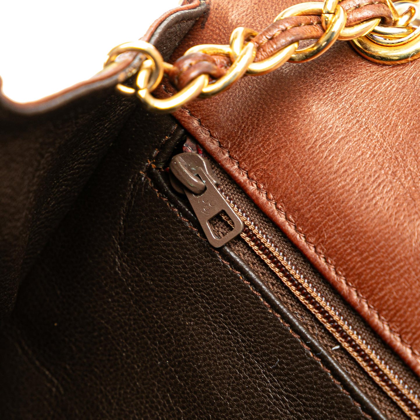 Chanel CC Quilted Lambskin Full Flap Crossbody