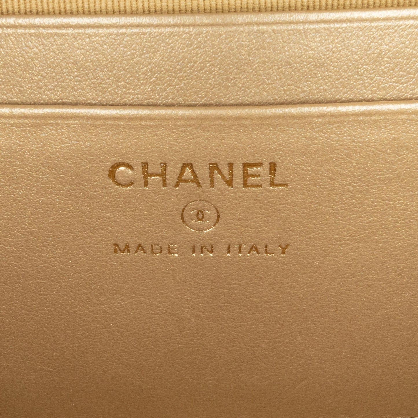 Chanel CC Quilted Lambskin Pearl Crush Camera Bag