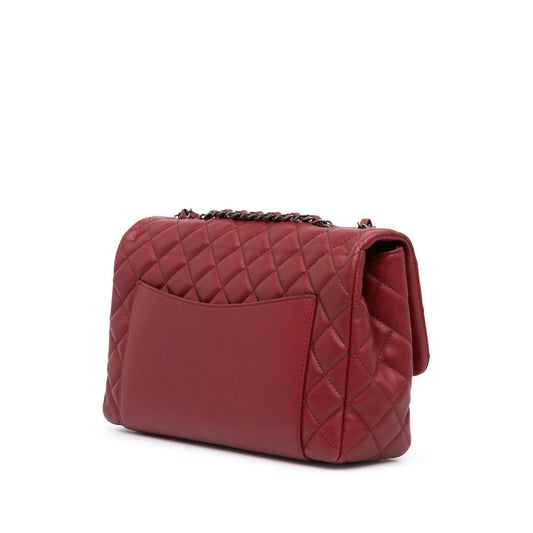 Chanel CC Quilted Lambskin Single Flap